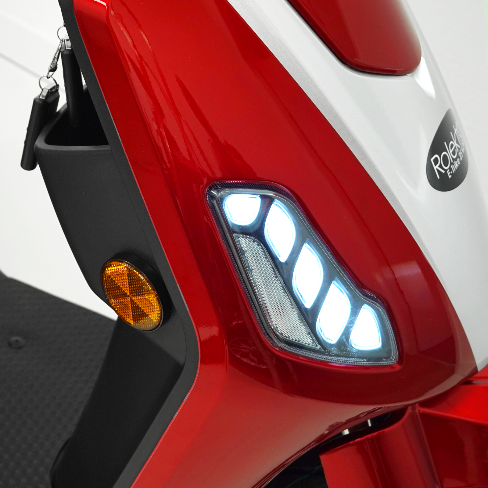 Rolektro E-Trike 25 V.2 Lead-Gel, R31, Red, 25 km/h 