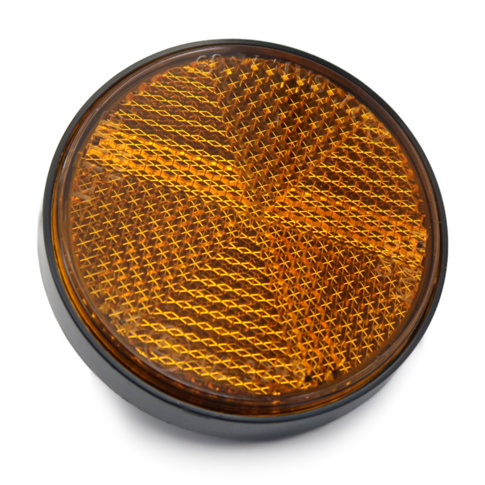 MX2/MX3 - Reflektor, rund, Orange , vorne, 1 Stück