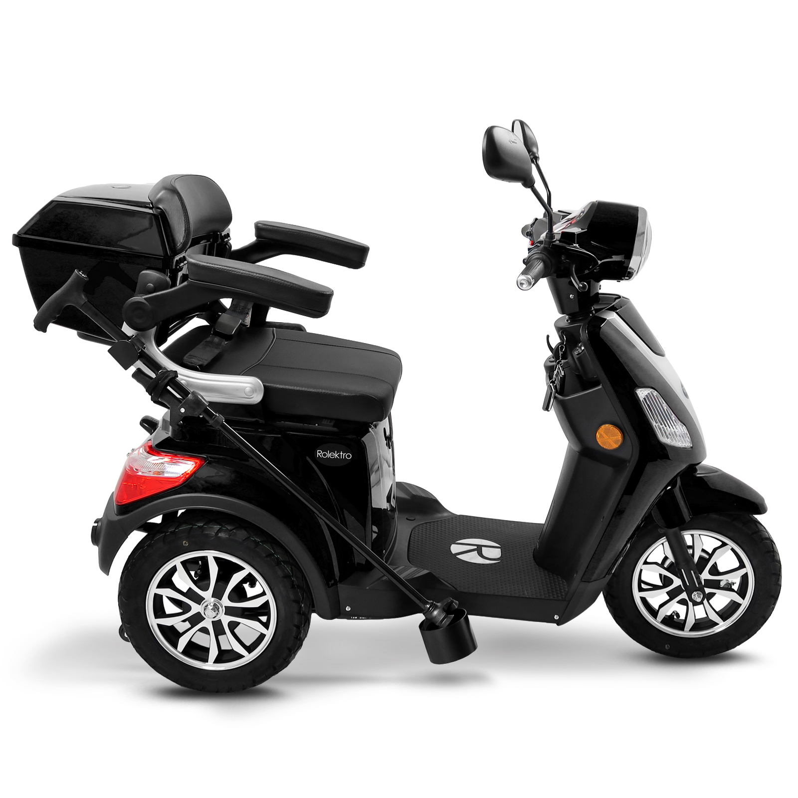 Rolektro E-Trike 25 V.3 Lithium, Schwarz, 25 km/h Rolektro E-Trike 25 V.3 Lithium, Schwarz, 25 km/h