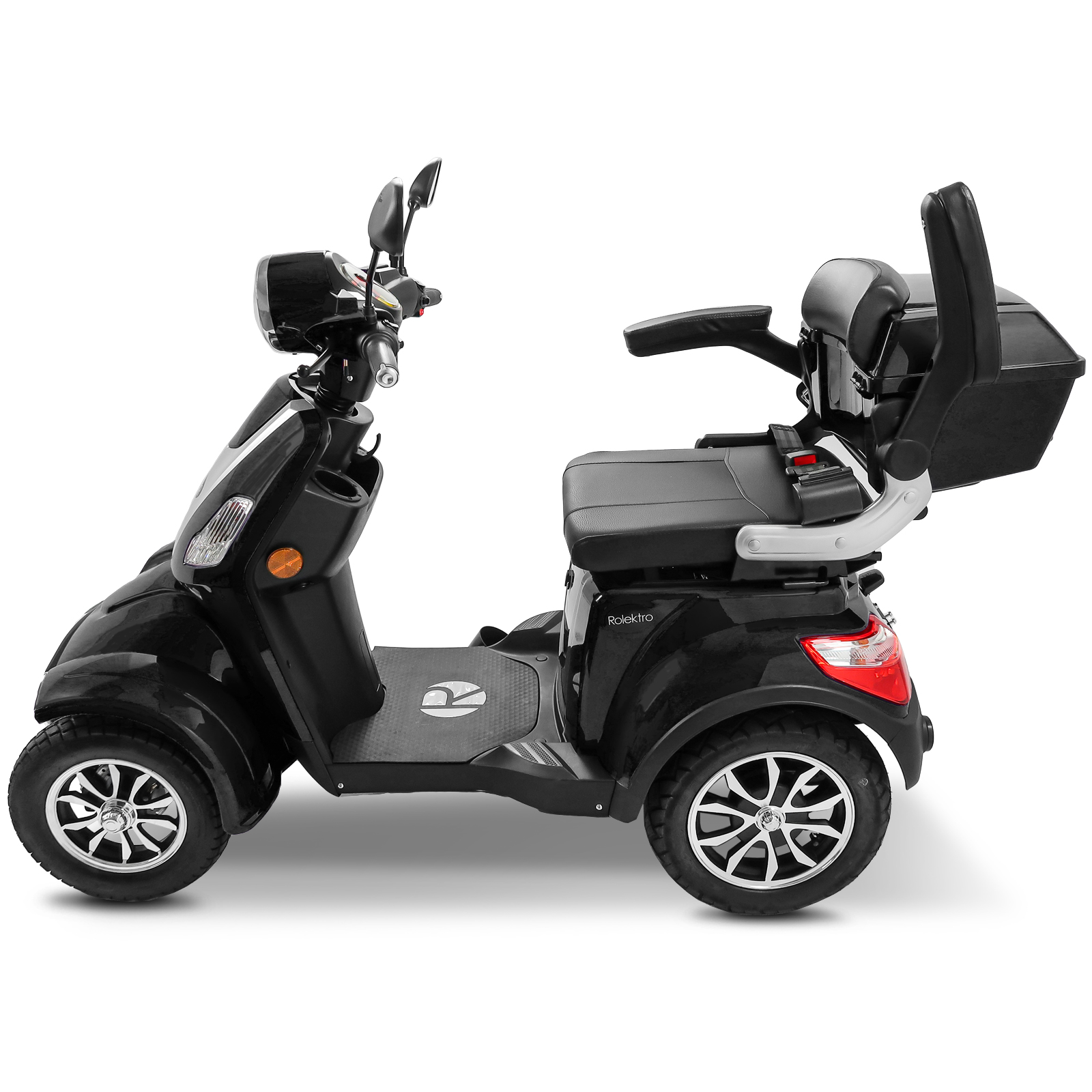 G2, Rolektro E-Quad 25 V.3 Lithium, Schwarz, 25 km/h