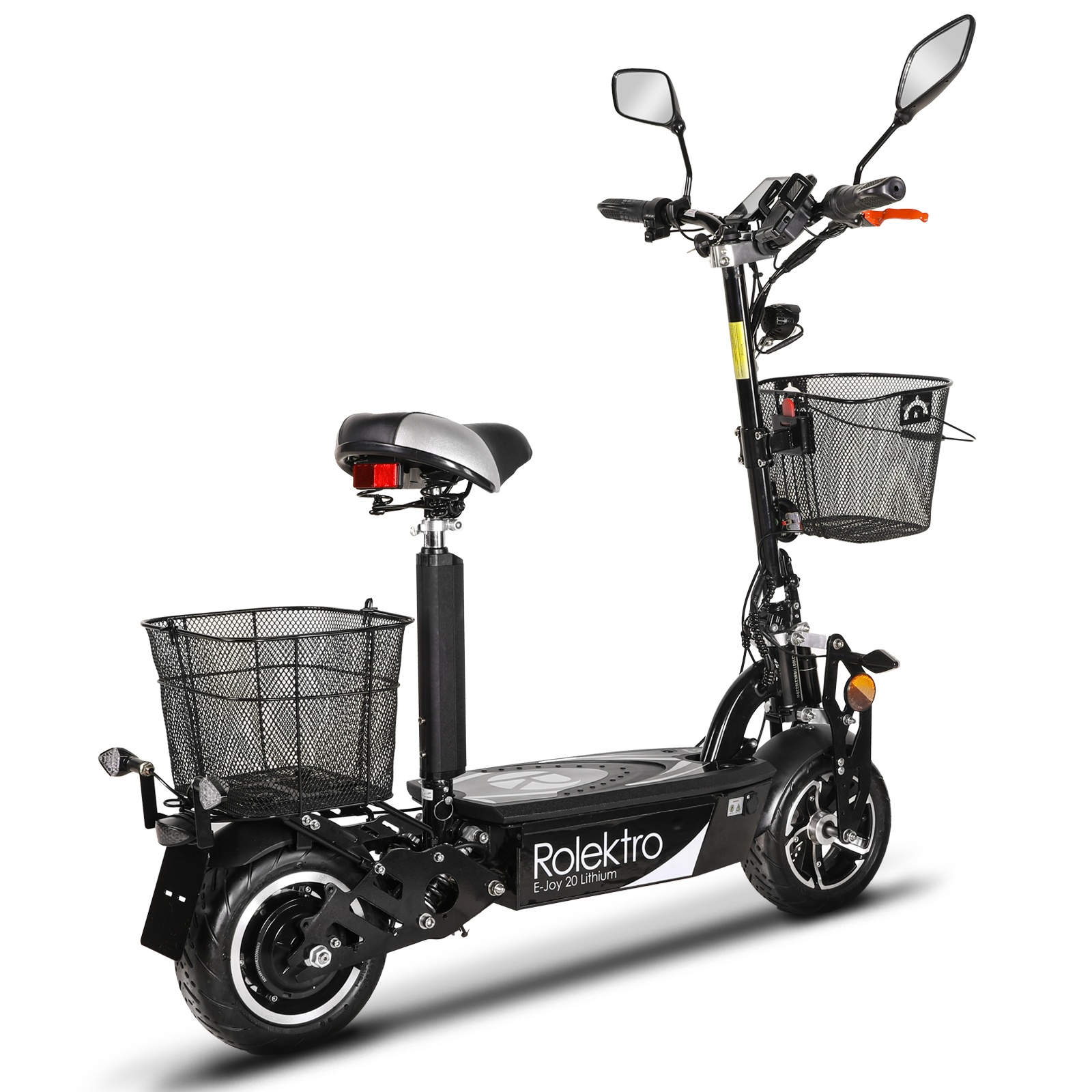 Rolektro E-Joy 20 Lithium, Schwarz, 20 km/h