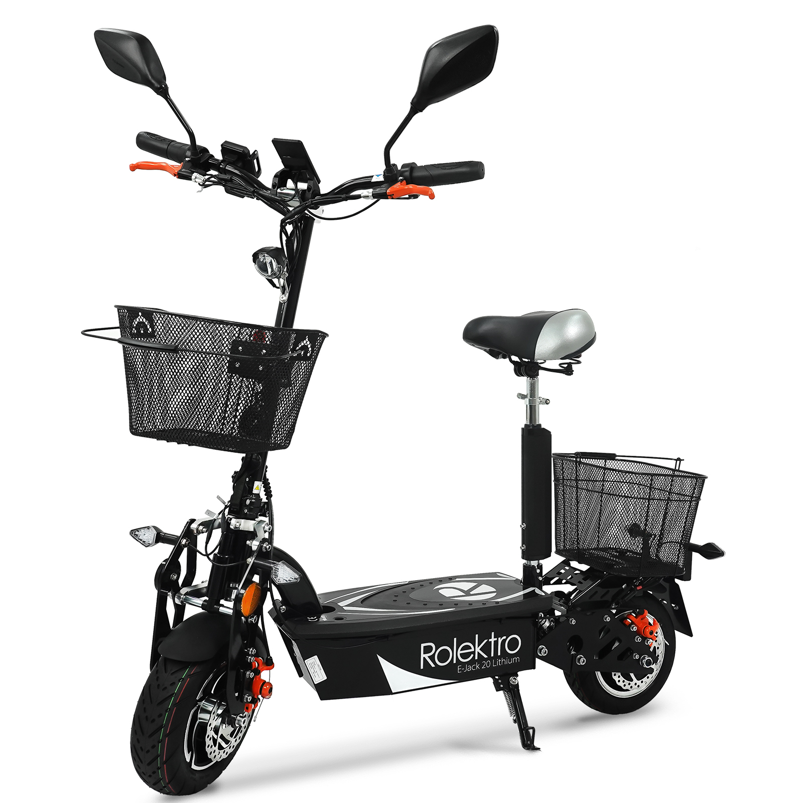 Rolektro E-Jack 20 Lithium, Black, 20 km/h 