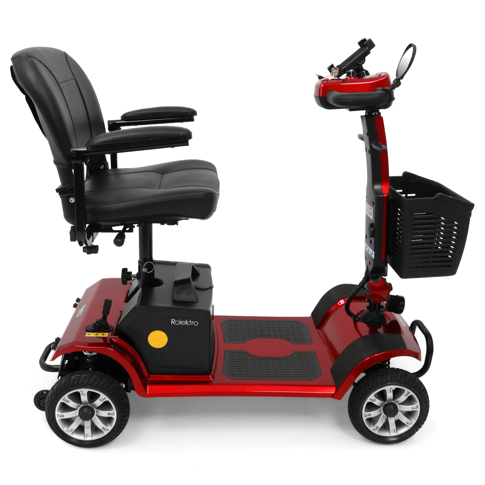Rolektro E-Quad 6 V.2 Pro, Blei-Gel, Rot, 6 km/h 