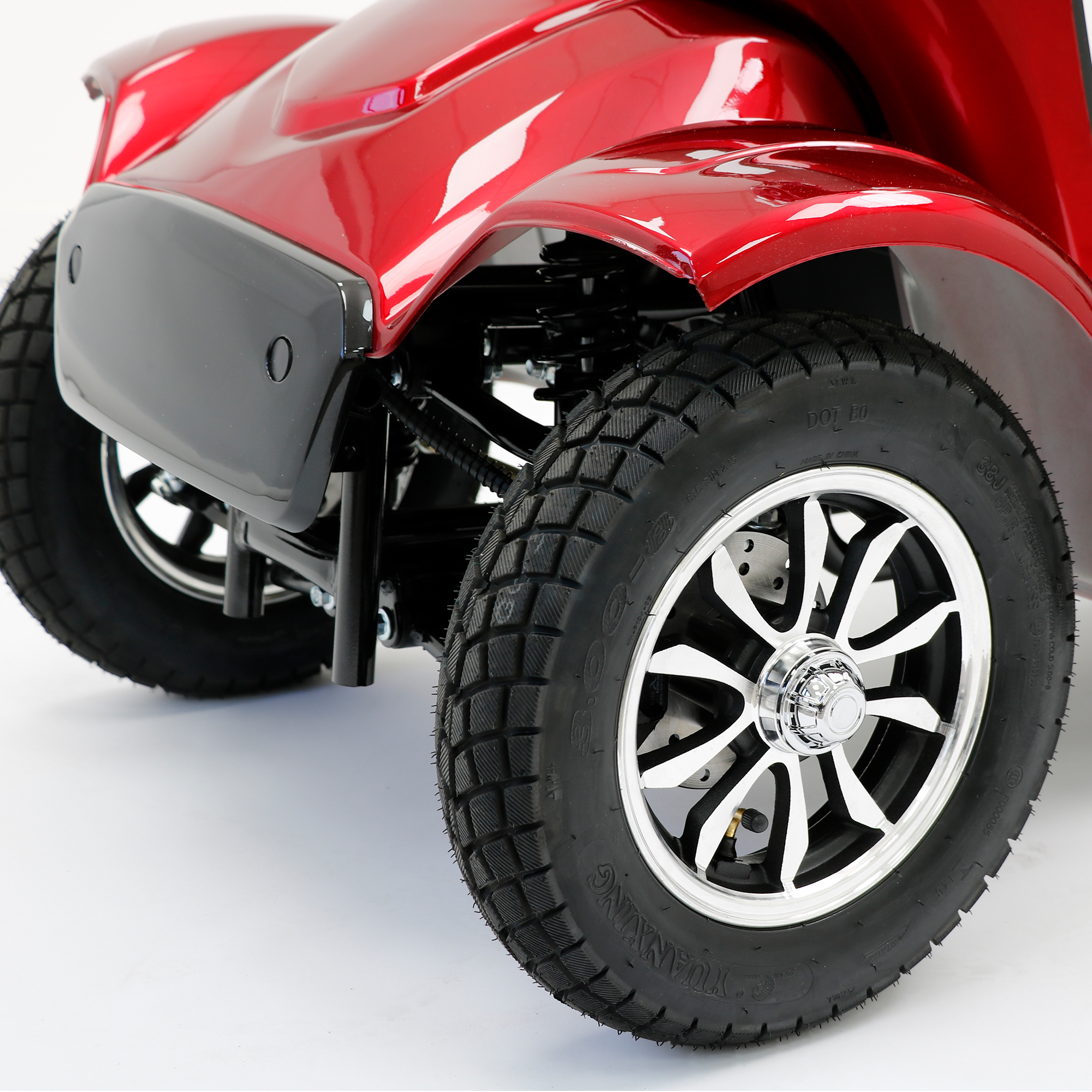Rolektro E-Quad 25 V.3 Premium, Lithium, Rot, 25 km/h