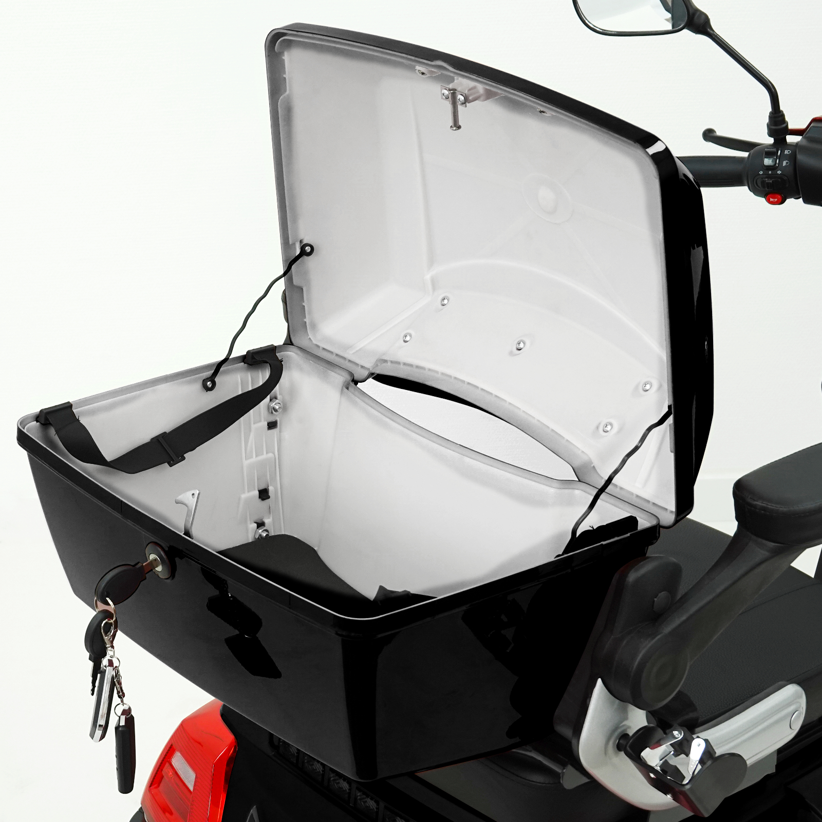 Rolektro, E-Trike 25 V.2 R31, black, 60V-20Ah lead-acid batteries, 1000 watts