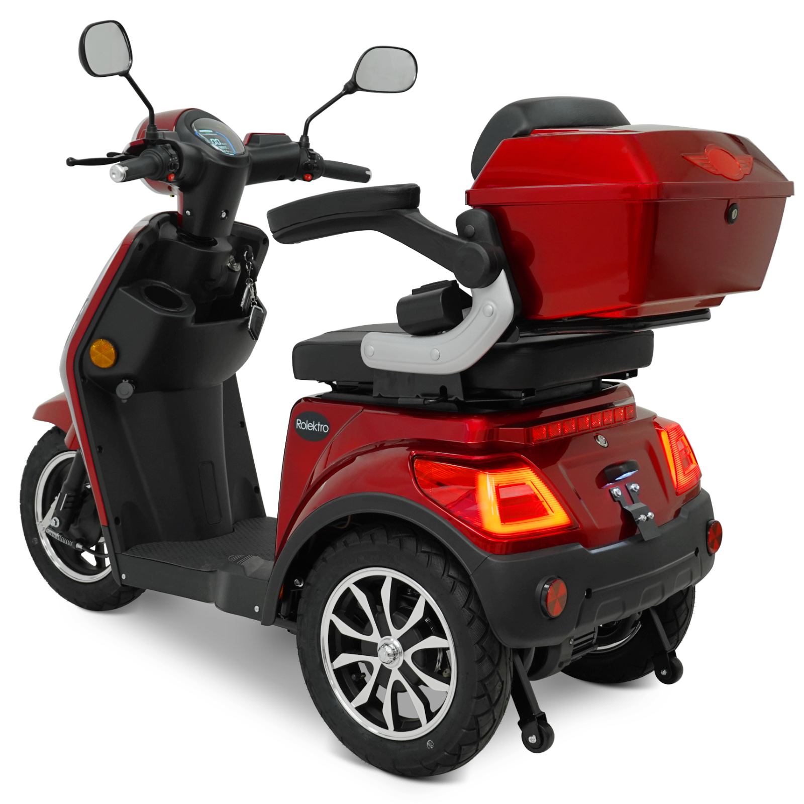 Rolektro E-Trike 25 V.2 Lead-Gel, R31, Red, 25 km/h 