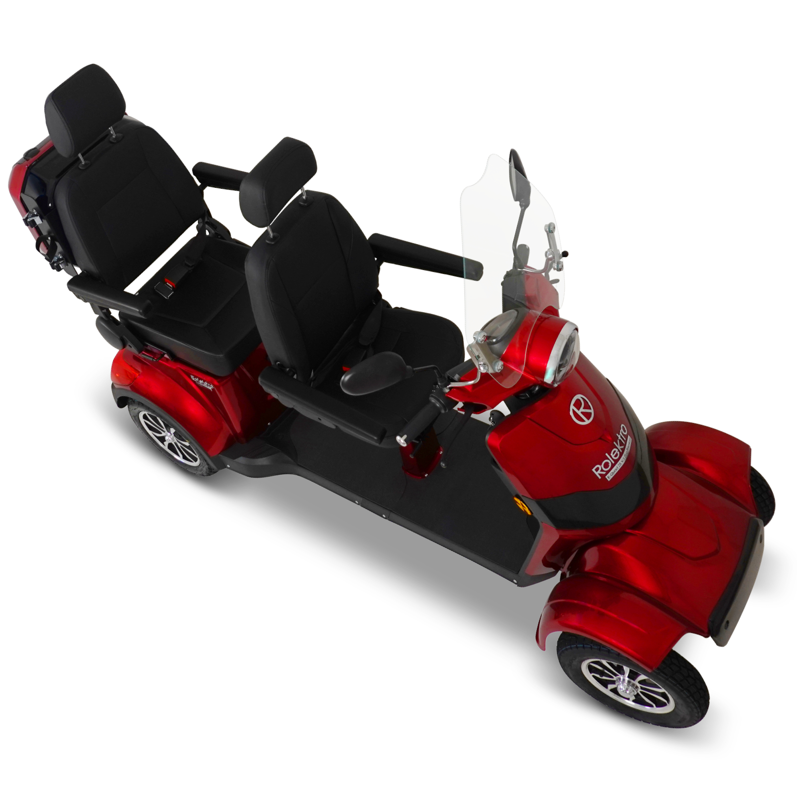 Rolektro E-Quad 25 V.3 Duo Premium, Lithium, Red, 25 km/h