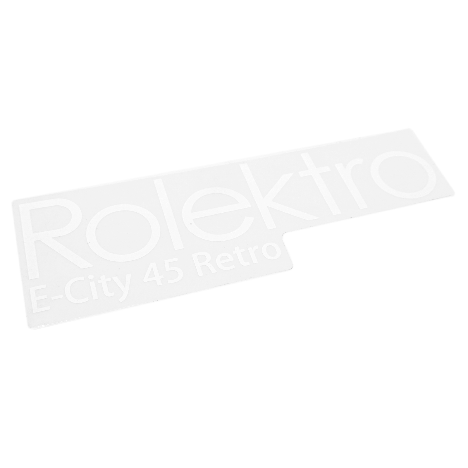 Retro45 - Aufkleber Seitenteil "Rolektro E-City 45 Retro", rechts