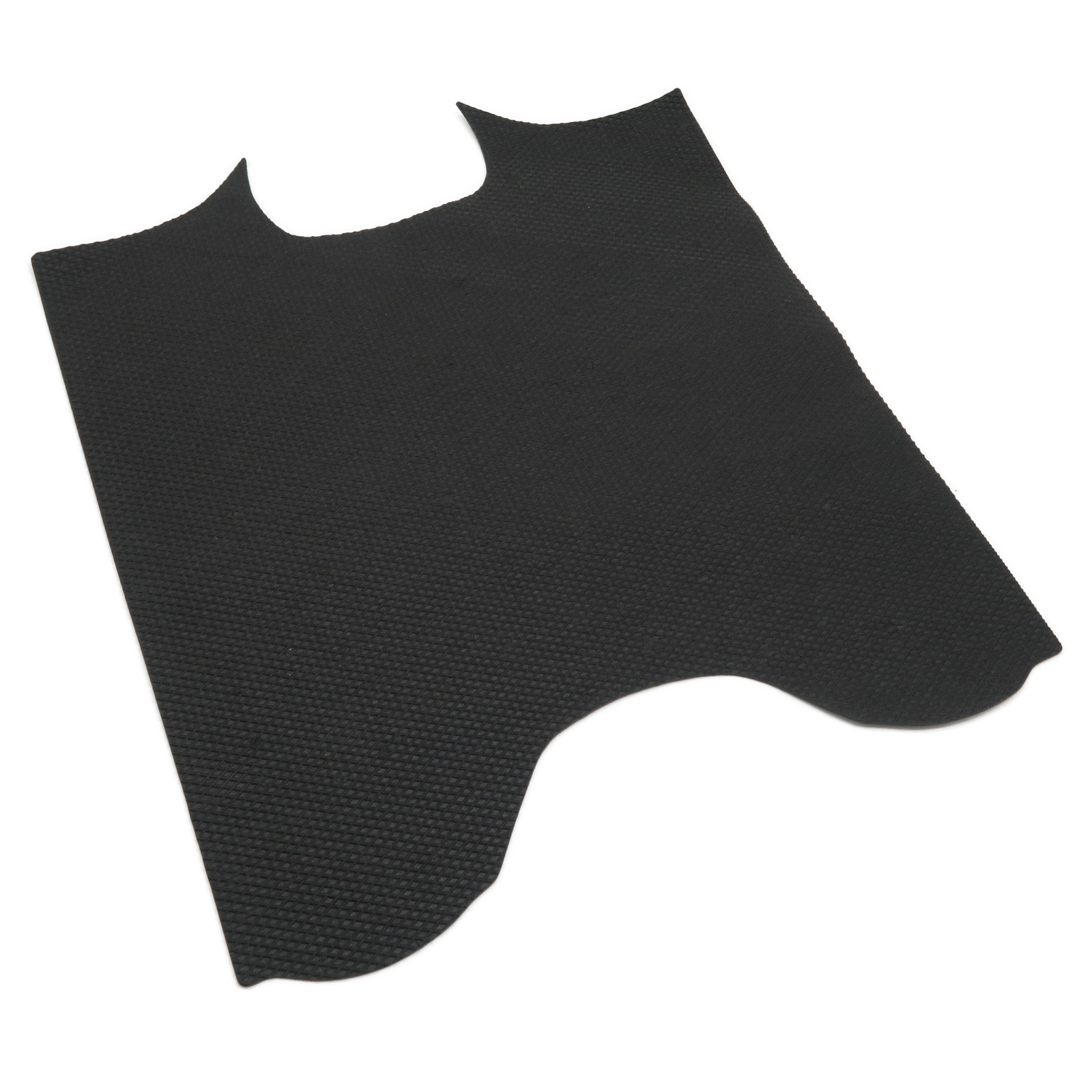 Duo - Fußmatte, Gummimatte Schwarz, Vorne