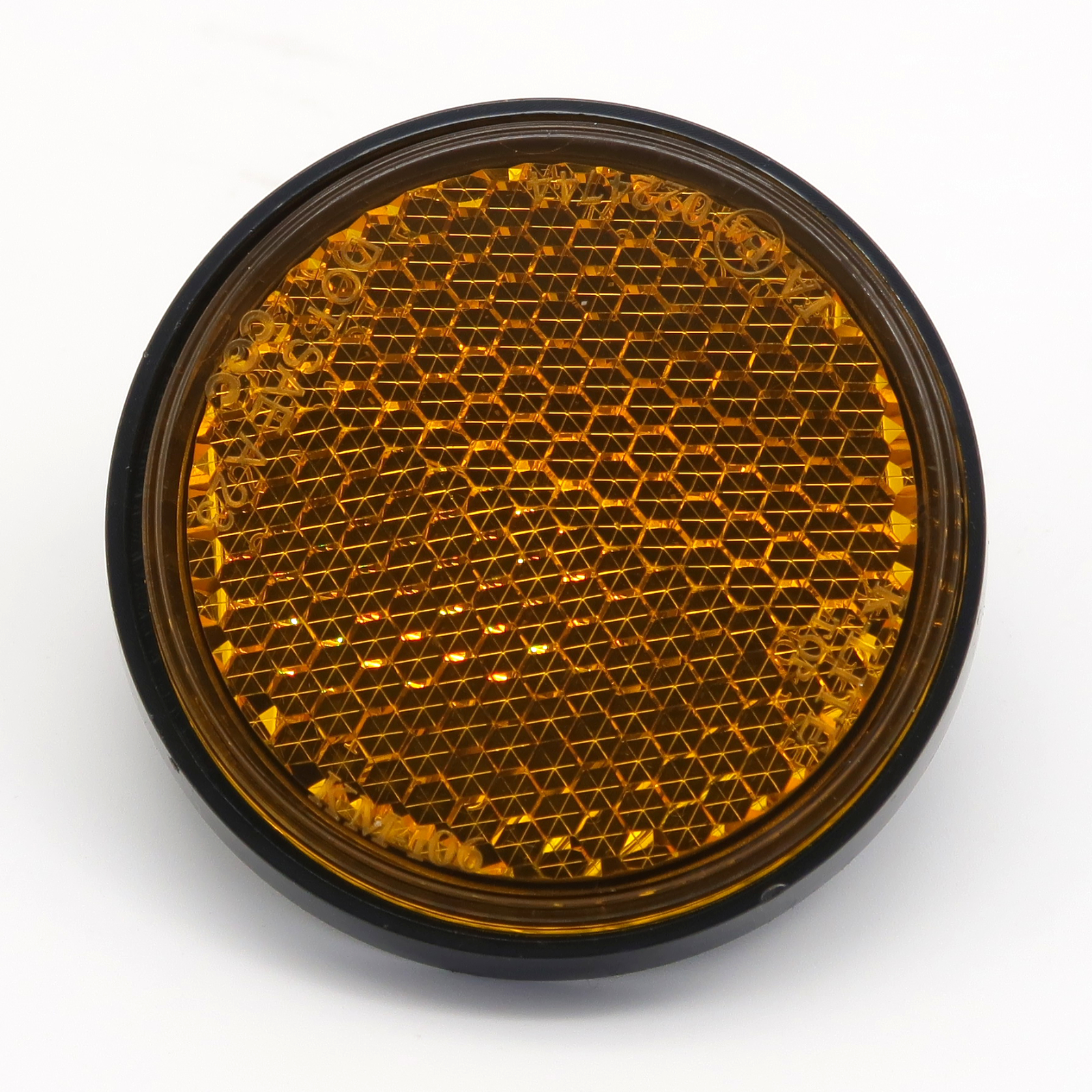 MX4 - Reflektor, rund, orange, 1 Stück
