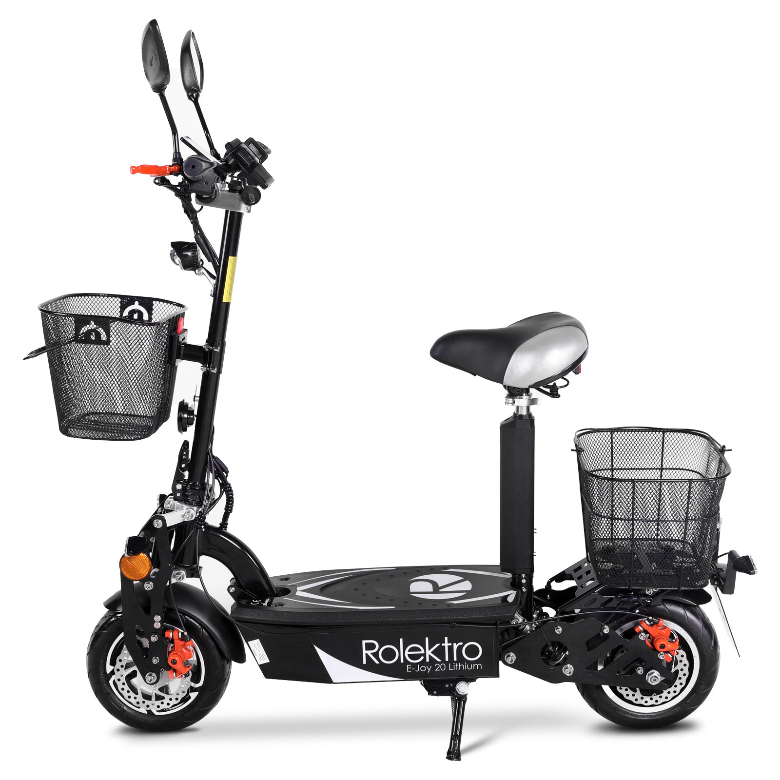 Rolektro E-Joy 20 Lithium, Schwarz, 20 km/h