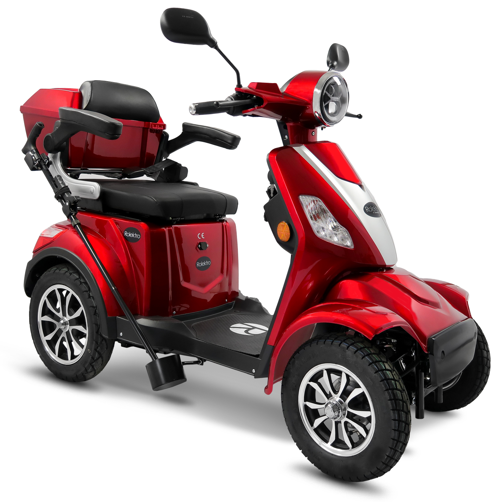 G1, Rolektro E-Quad 15 V.3 Lithium, Rot, 15 km/h