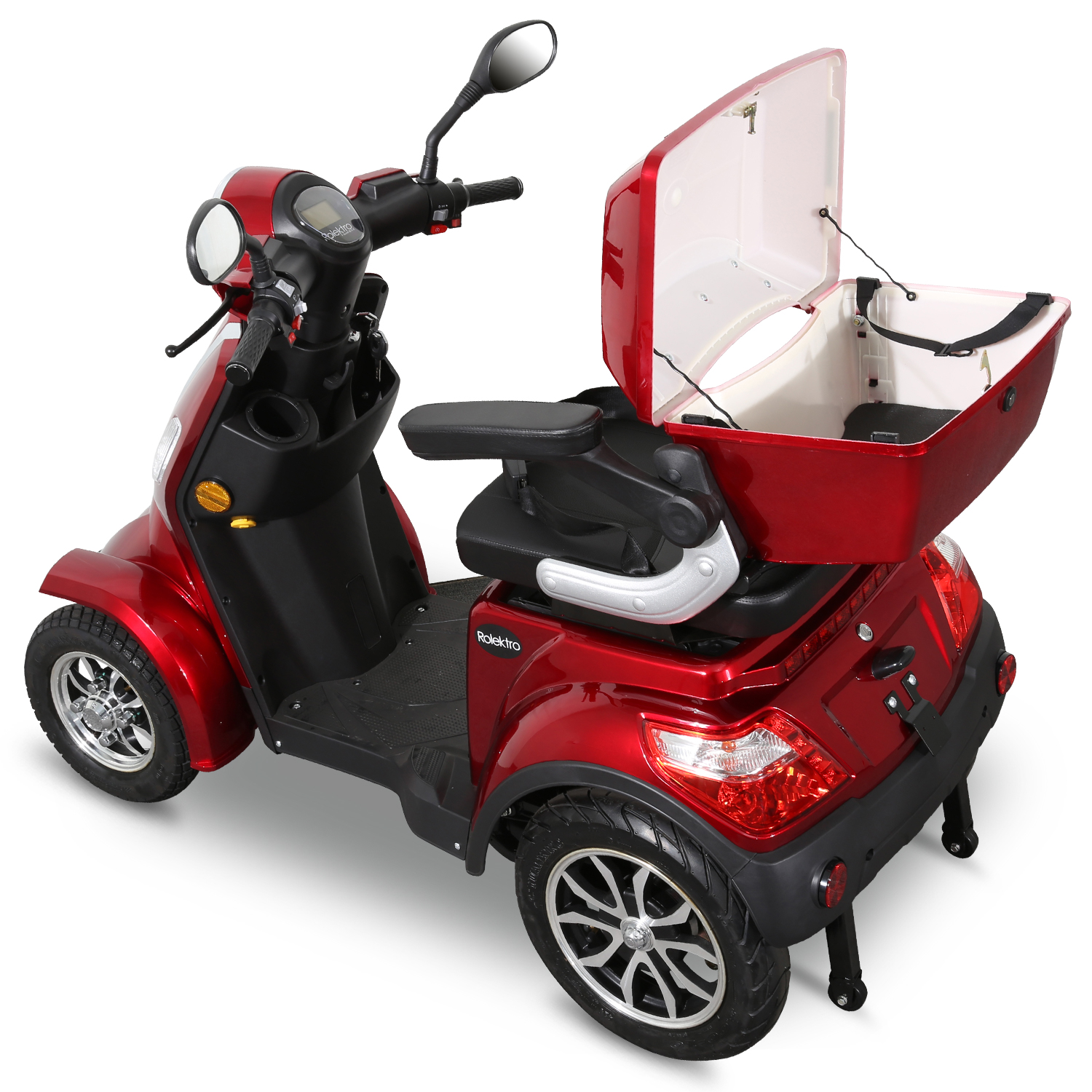 G1, Rolektro E-Quad 25 V.2 Blei-Gel, Rot, 25 km/h