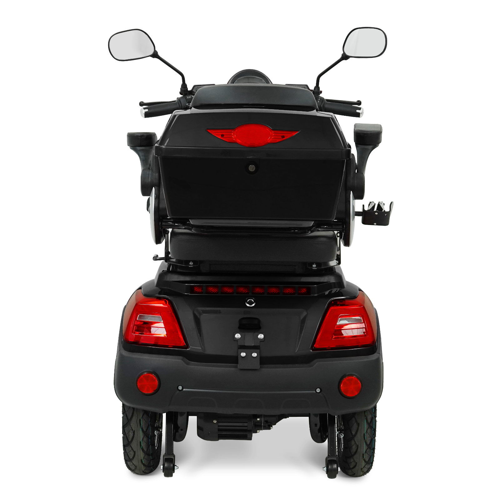 Rolektro, E-Trike 25 V.2 R31, black, 60V-20Ah lead-acid batteries, 1000 watts