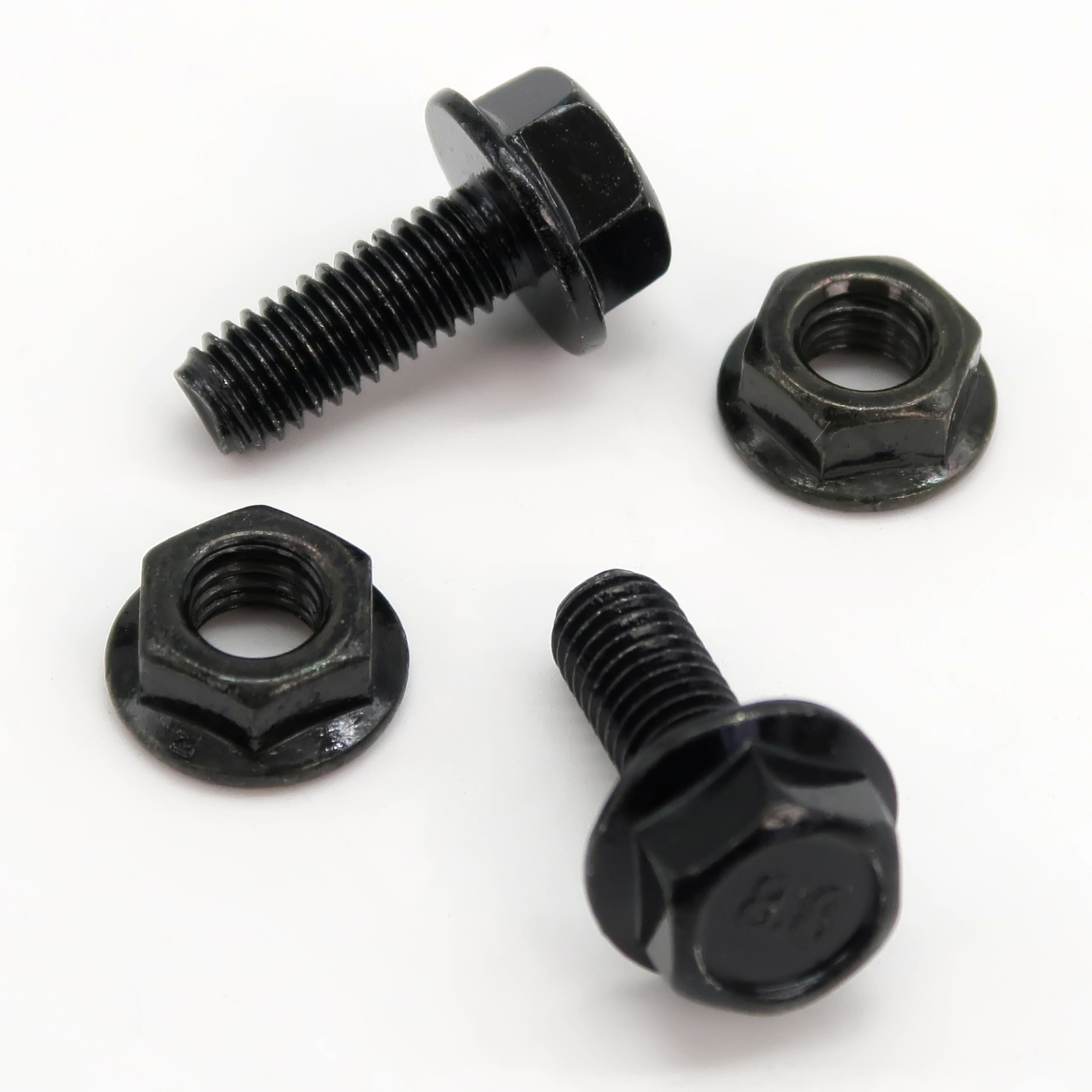 MX4 - Befestigungsschrauben mit Muttern für Hebel der Magnetbremse M6x16mm, 2 Stück
