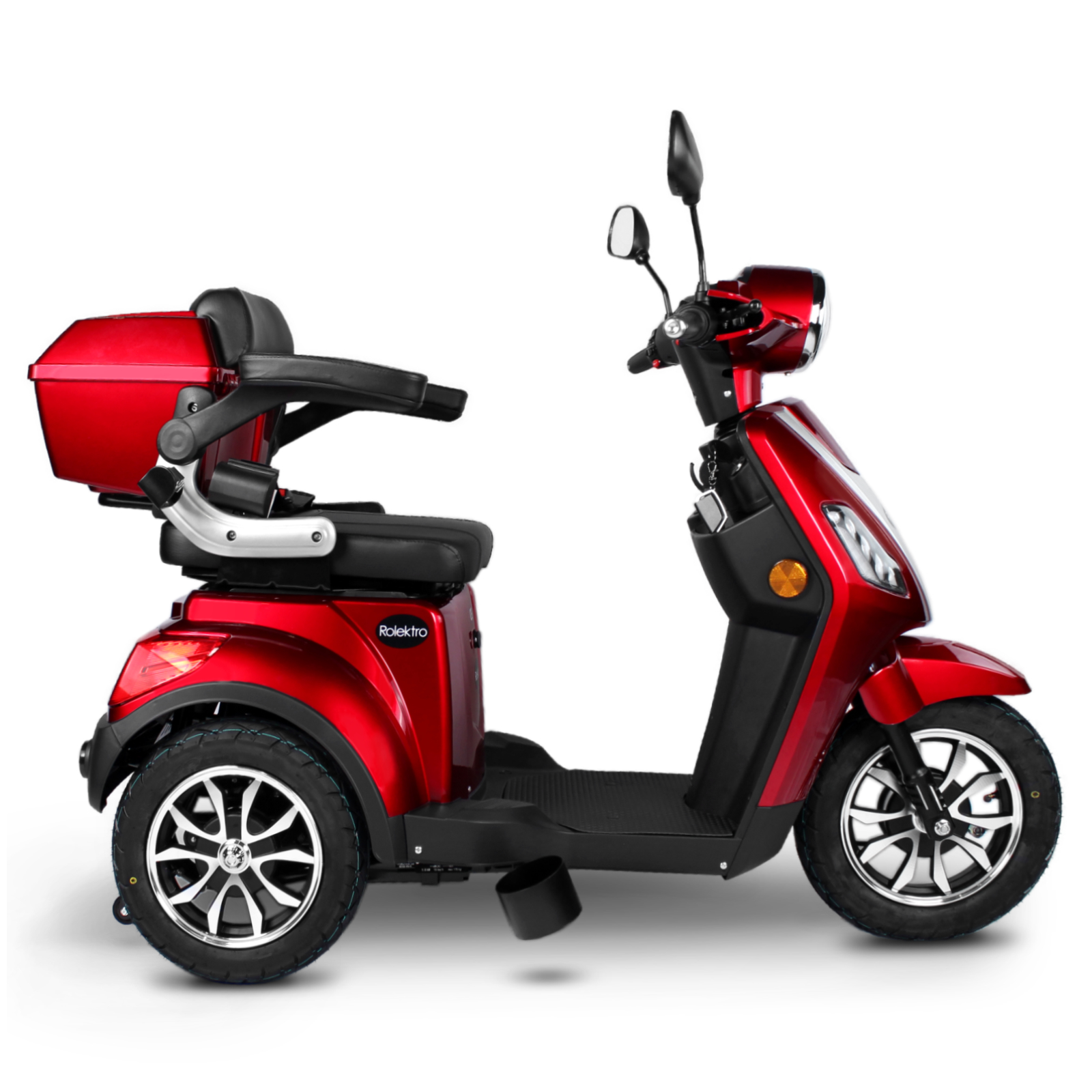 Rolektro, E-Trike 15 V.2 R31, red, 60V-20Ah lead-acid batteries, 1000 watts