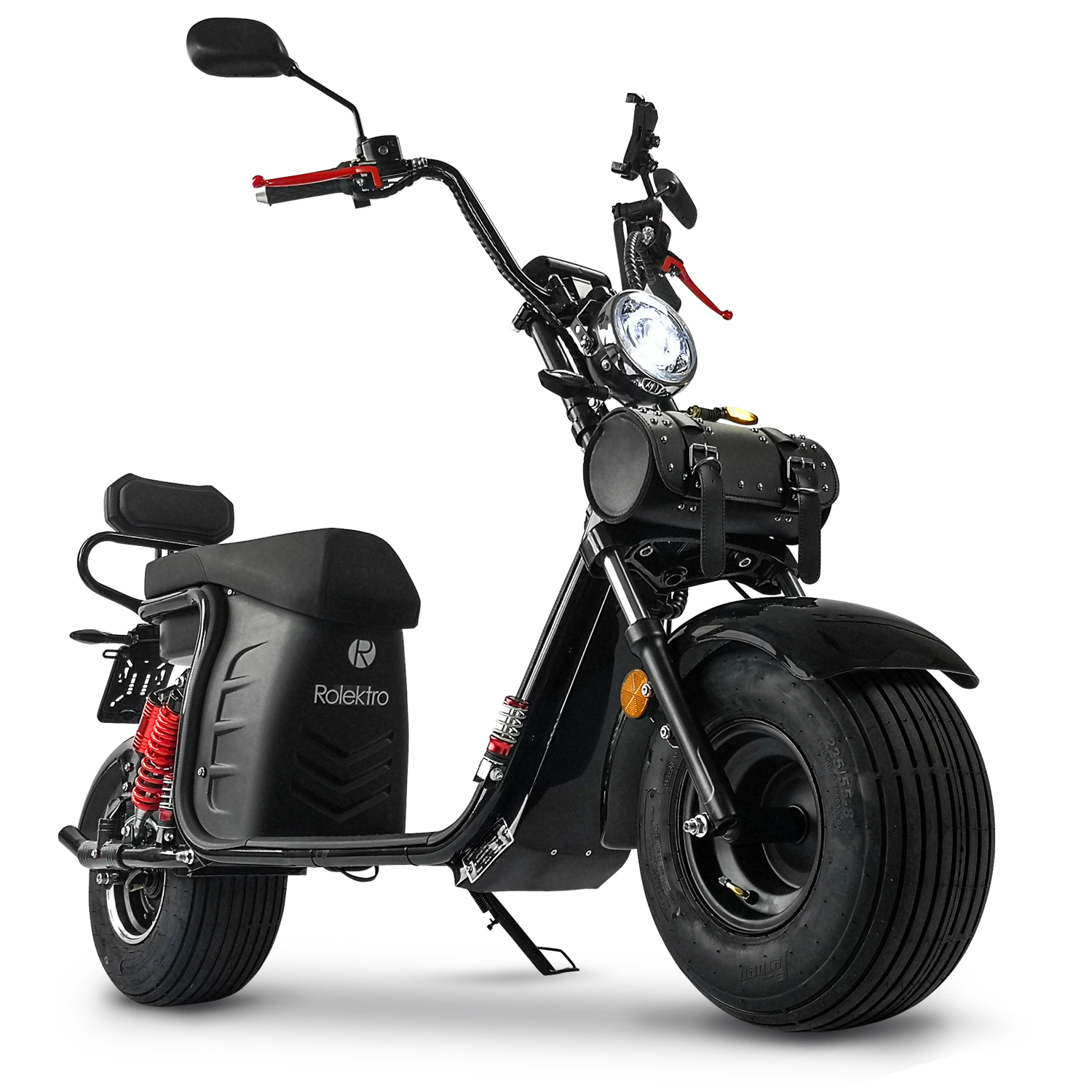 Rolektro, E-Cruiser 45 Lithium, Schwarz, 60V-20Ah Akku, 1500 Watt