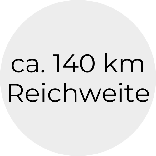 140kmReichweite