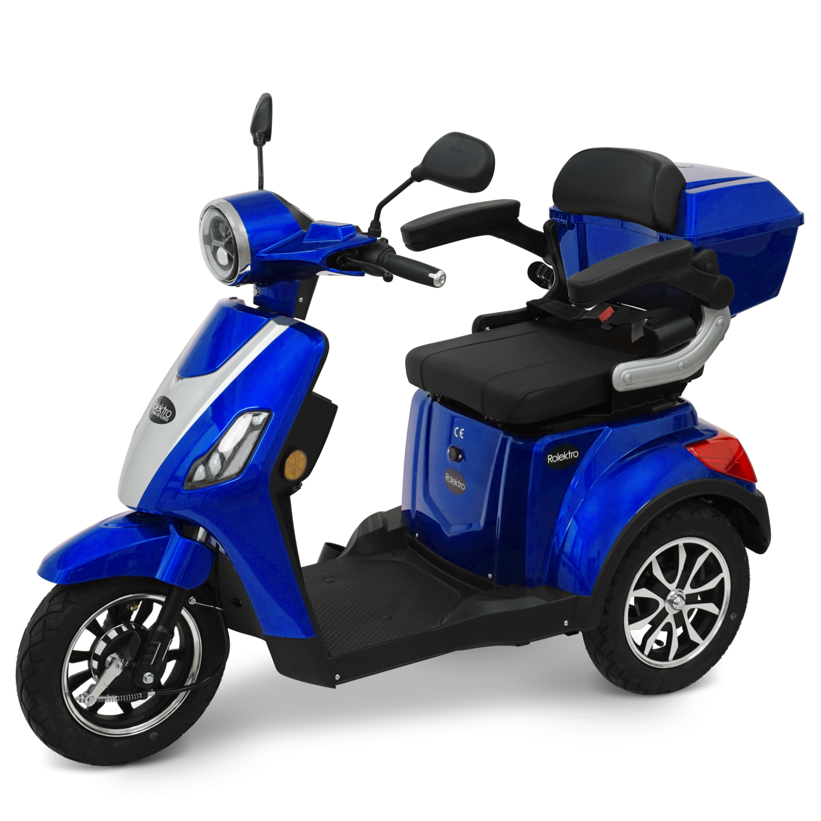 Rolektro E-Trike 25 V.2 Lead-Gel, R31, Blue, 25 km/h 