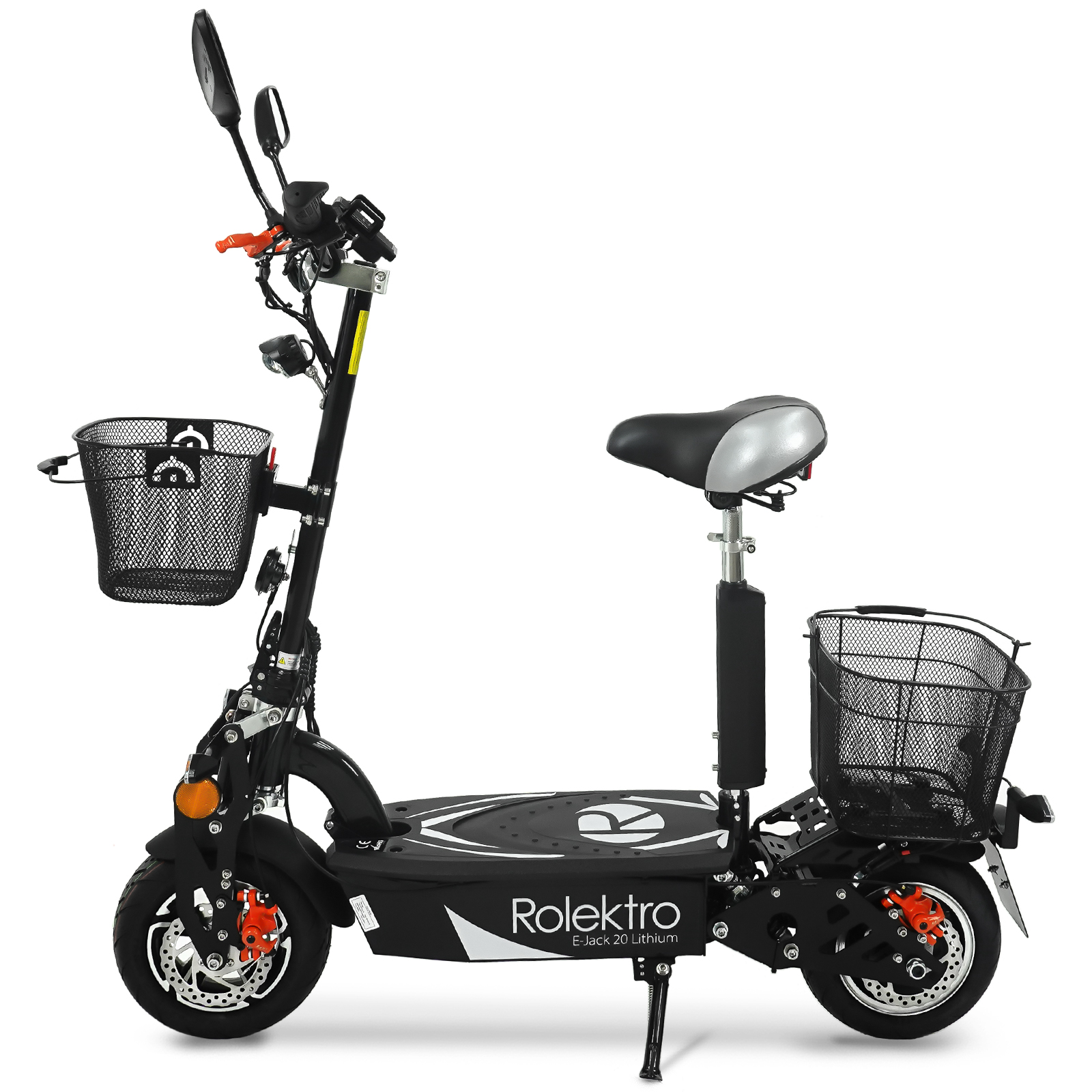 Rolektro E-Jack 20 Lithium, Black, 20 km/h 