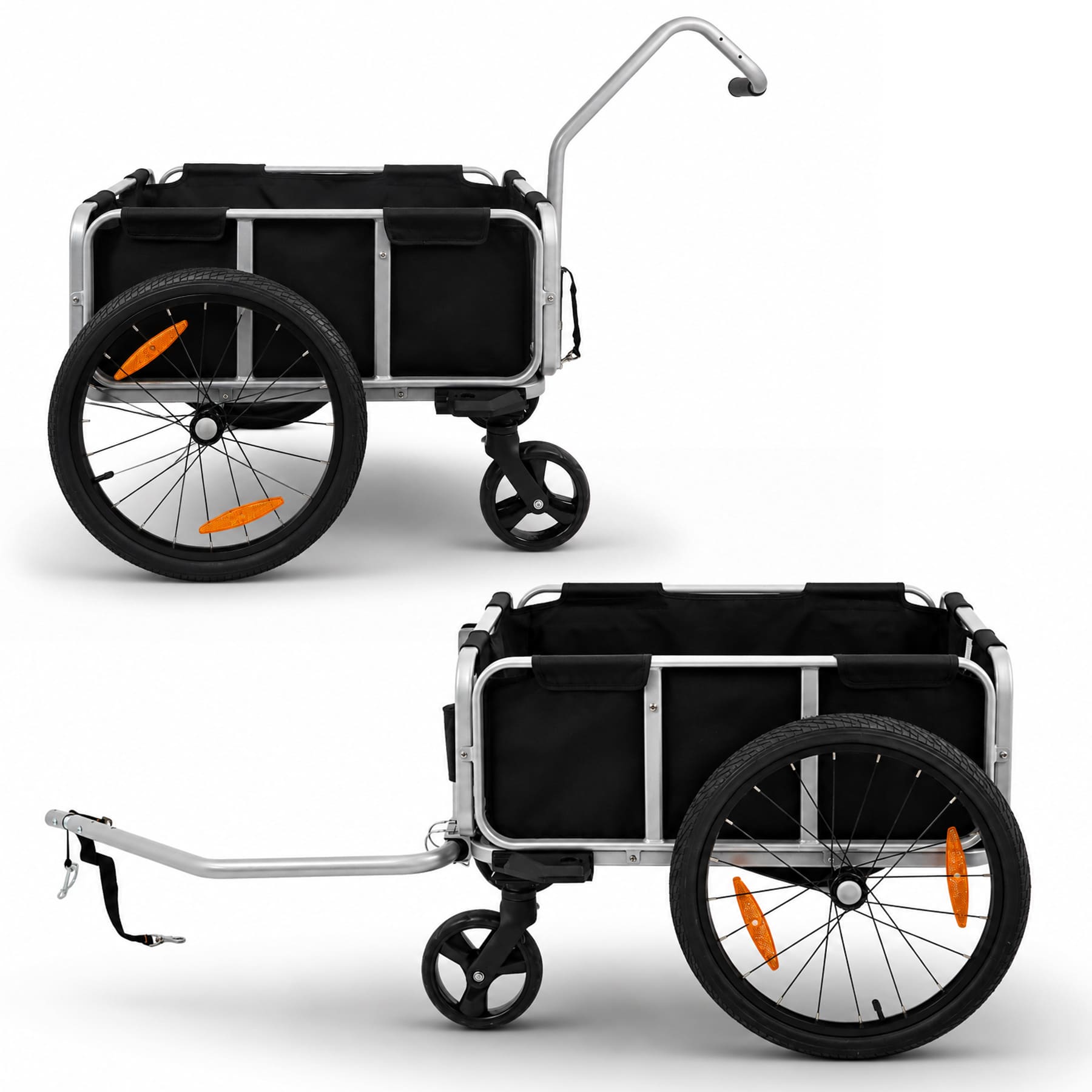 Rolektro, Anhänger, Premium Transport-Anhänger aus Aluminium, 730x585x280 mm