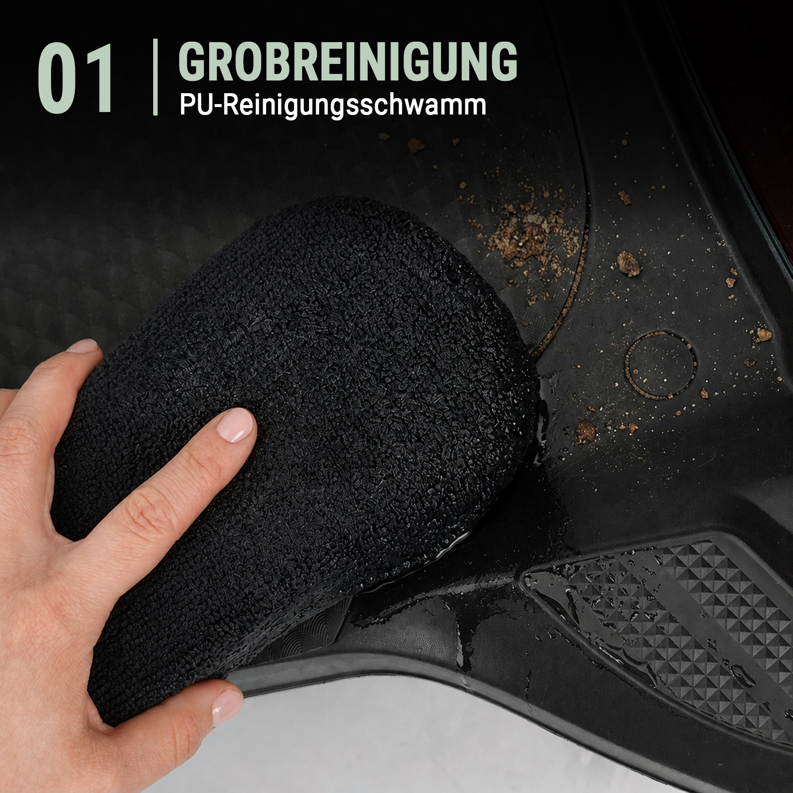 Rolektro, Reinigungsset für Elektrofahrzeuge, Waschset 6 Teile