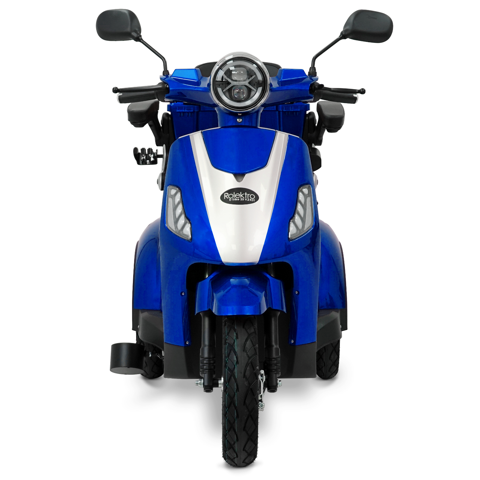 Rolektro E-Trike 25 V.2 Lead-Gel, R31, Blue, 25 km/h 