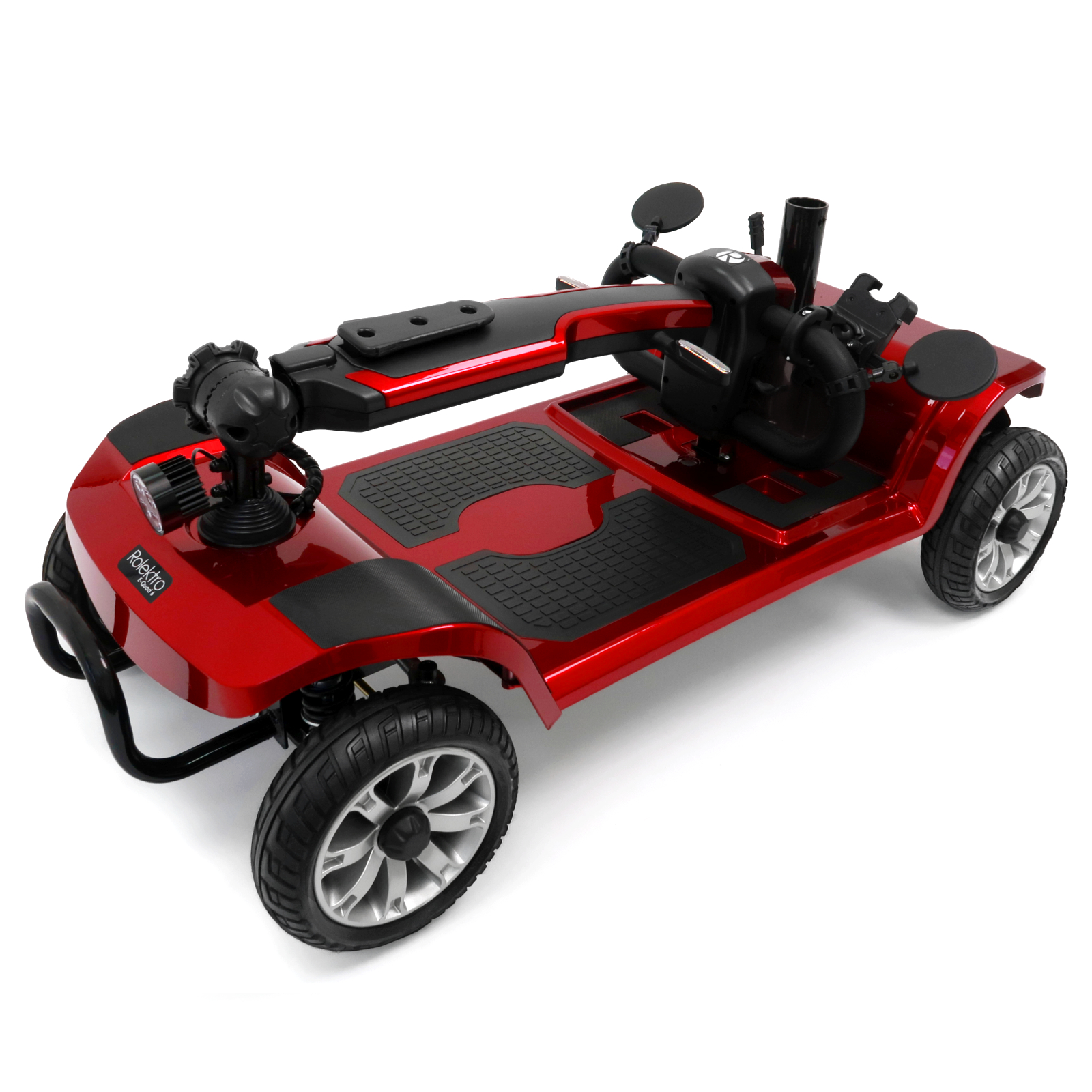 Rolektro E-Quad 6 V.2 Pro, Blei-Gel, Rot, 6 km/h 
