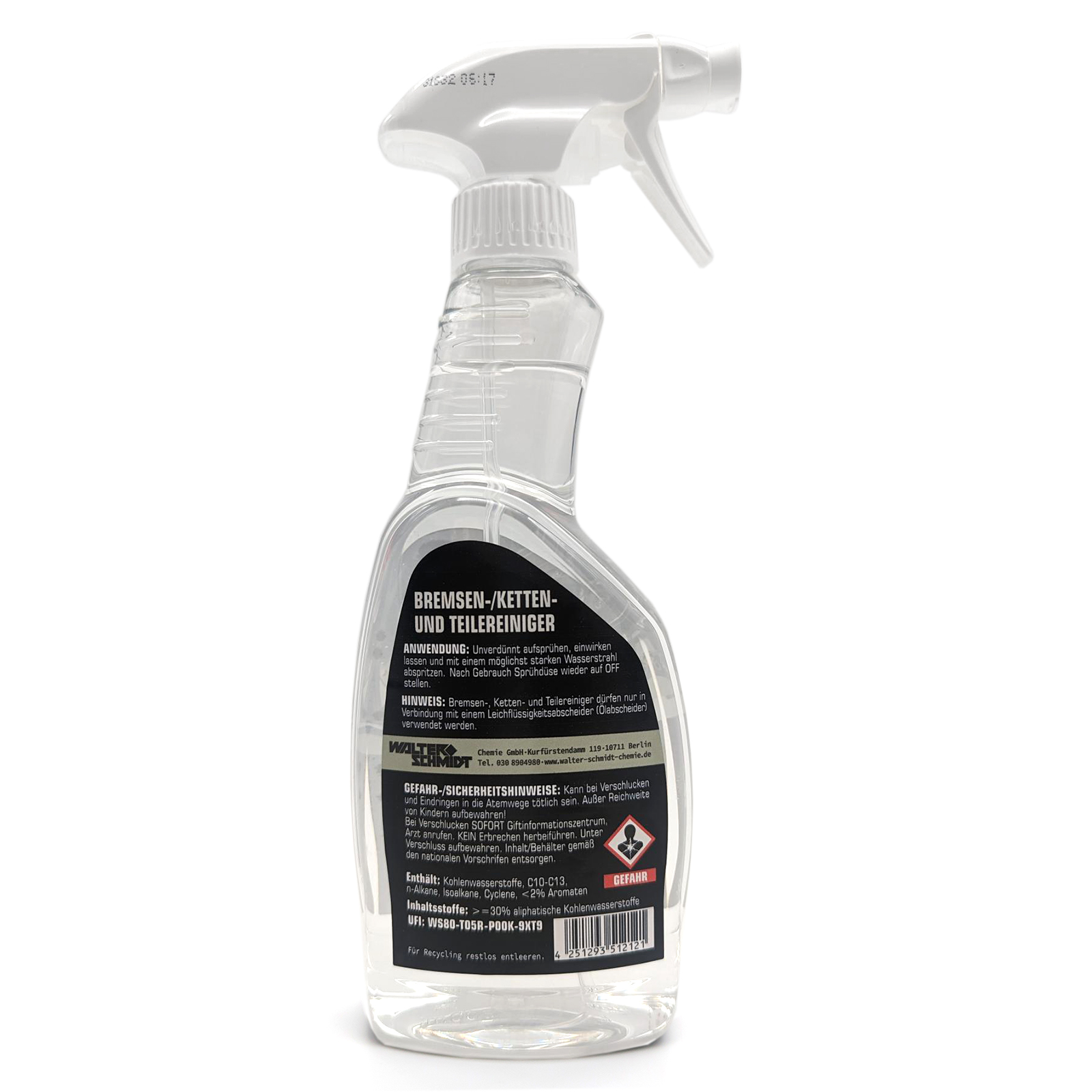 Rolektro Bremsen-, Ketten- und Teilereiniger 500ml Rolektro Bremsen-, Ketten- und Teilereiniger 500ml