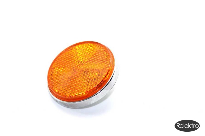 BT100 - Reflektor, rund, Orange, 1 Stück
