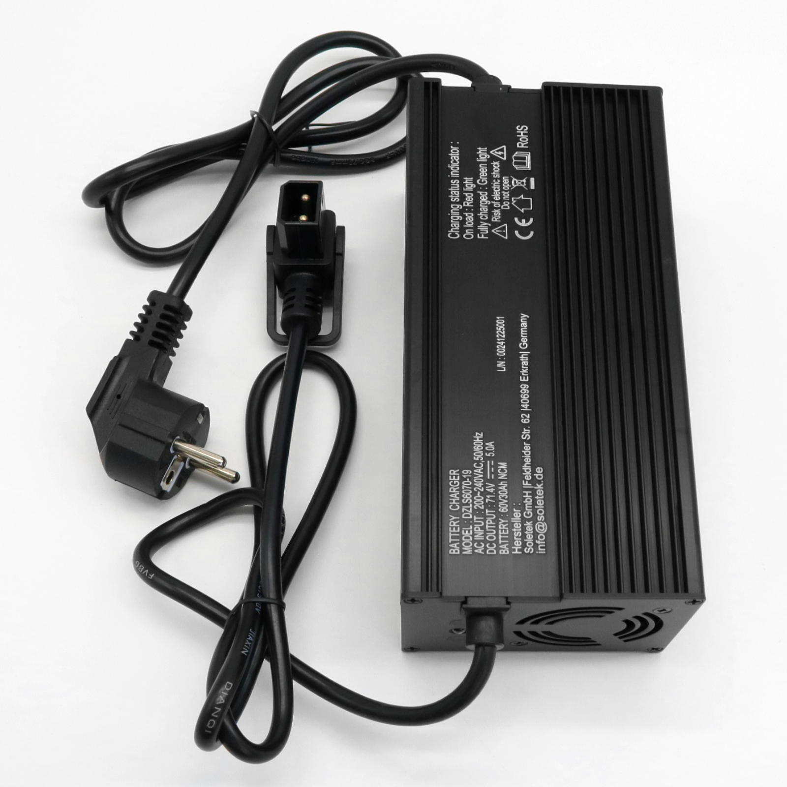 Quad25V3/R26 - Akku Lithium, 60V-30Ah, LMFP mit Ladegerät 5A