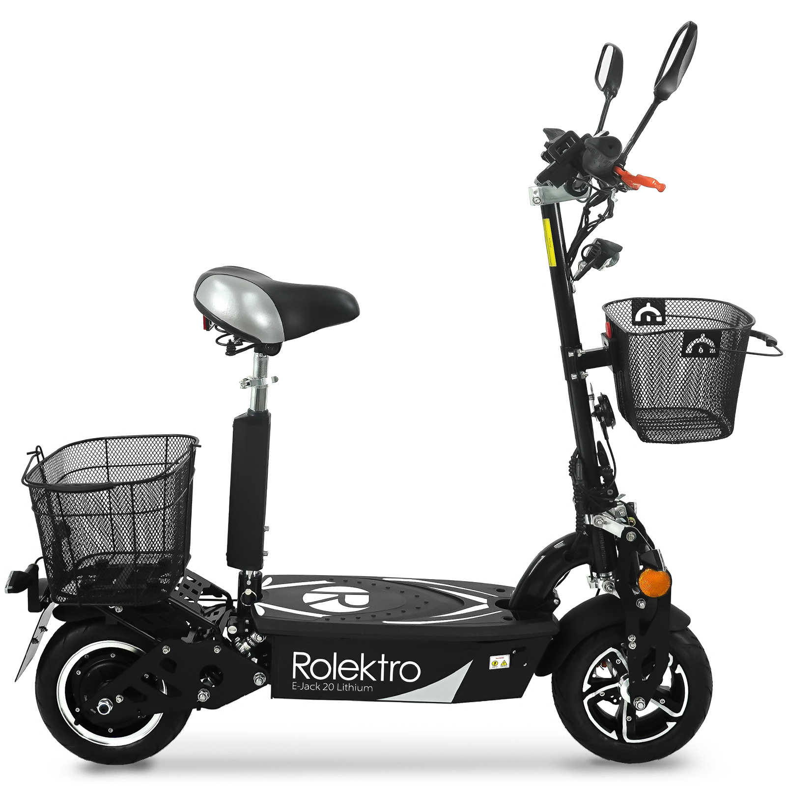 Rolektro E-Jack 20 Lithium, Black, 20 km/h 
