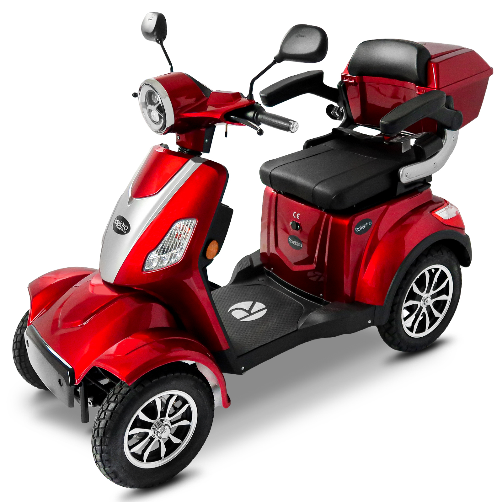 G1, Rolektro E-Quad 15 V.3 Lithium, Rot, 15 km/h