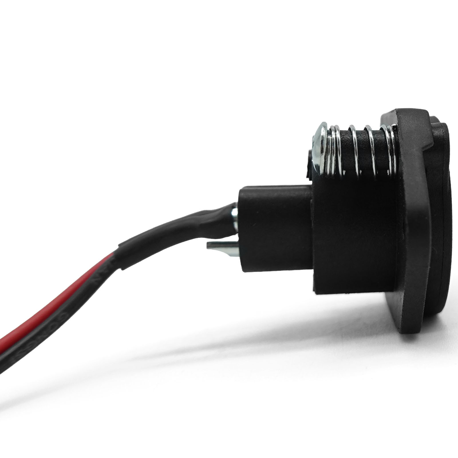 Retro45/Hero45 - 2-pin round charging socket, pin 2 negative