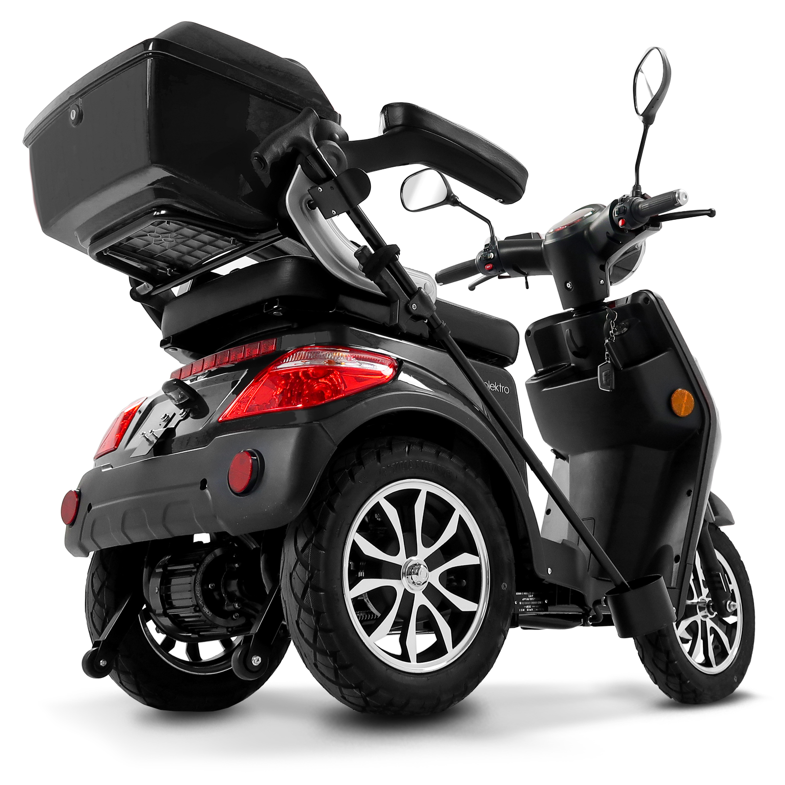 Rolektro E-Trike 25 V.3 Lithium, Schwarz, 25 km/h Rolektro E-Trike 25 V.3 Lithium, Schwarz, 25 km/h