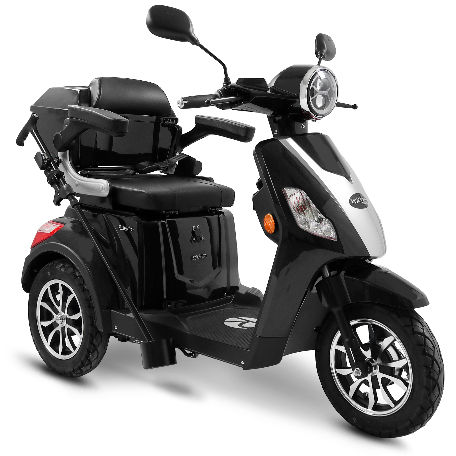 Rolektro E-Trike 25 V.3 Lithium, Schwarz, 25 km/h Rolektro E-Trike 25 V.3 Lithium, Schwarz, 25 km/h
