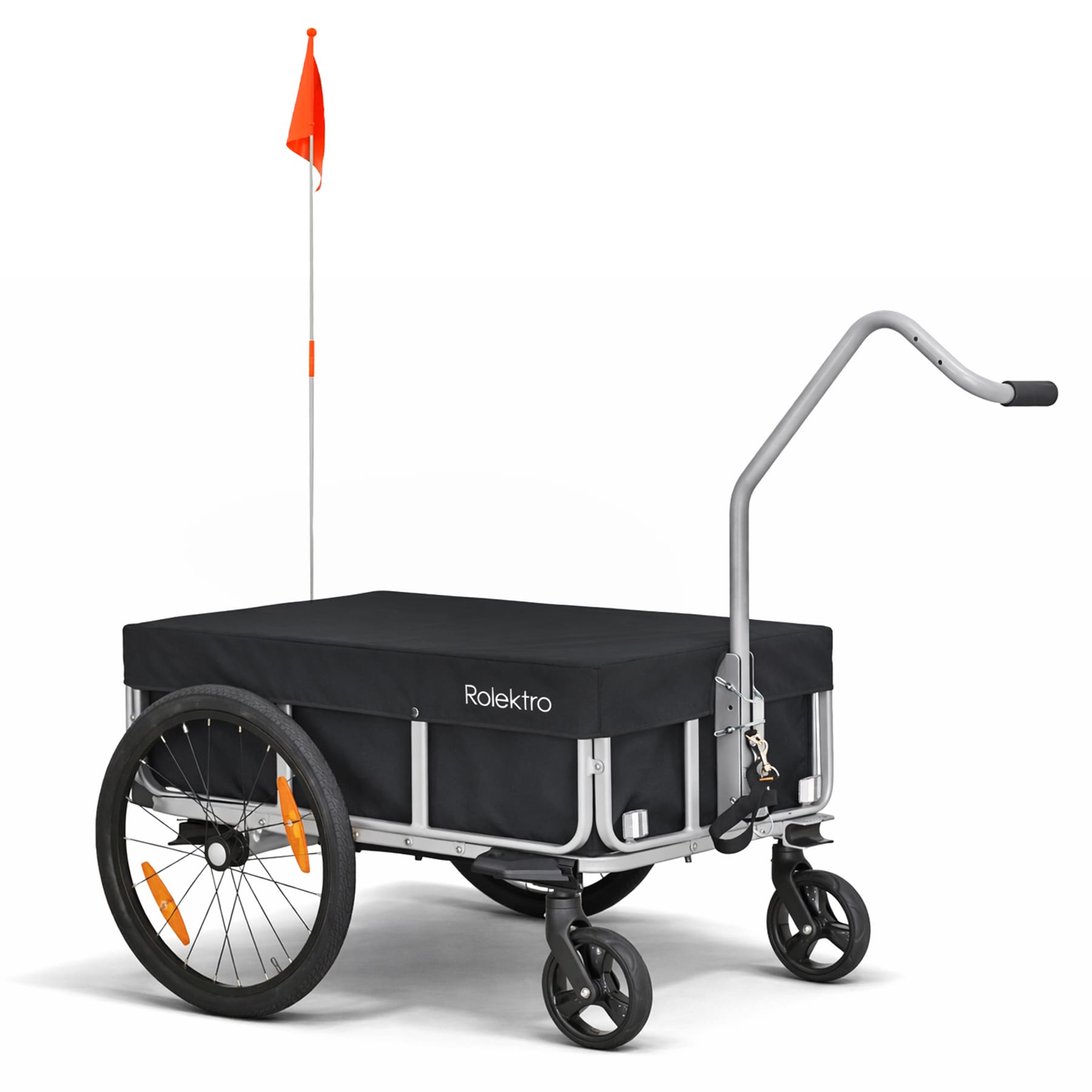 Rolektro, Anhänger, Premium Transport-Anhänger aus Aluminium, 730x585x280 mm