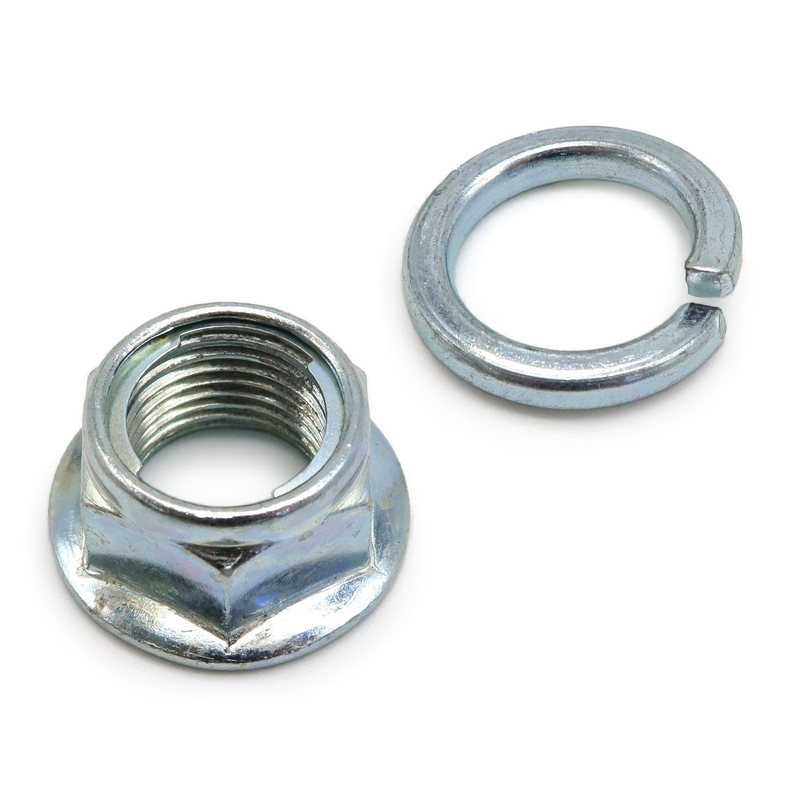 Quad15/25V3/V2Pm/V3Pm/R31/DS4/Duo - Sicherungsmutter mit Federring für Hinterrad M16, Radmutter