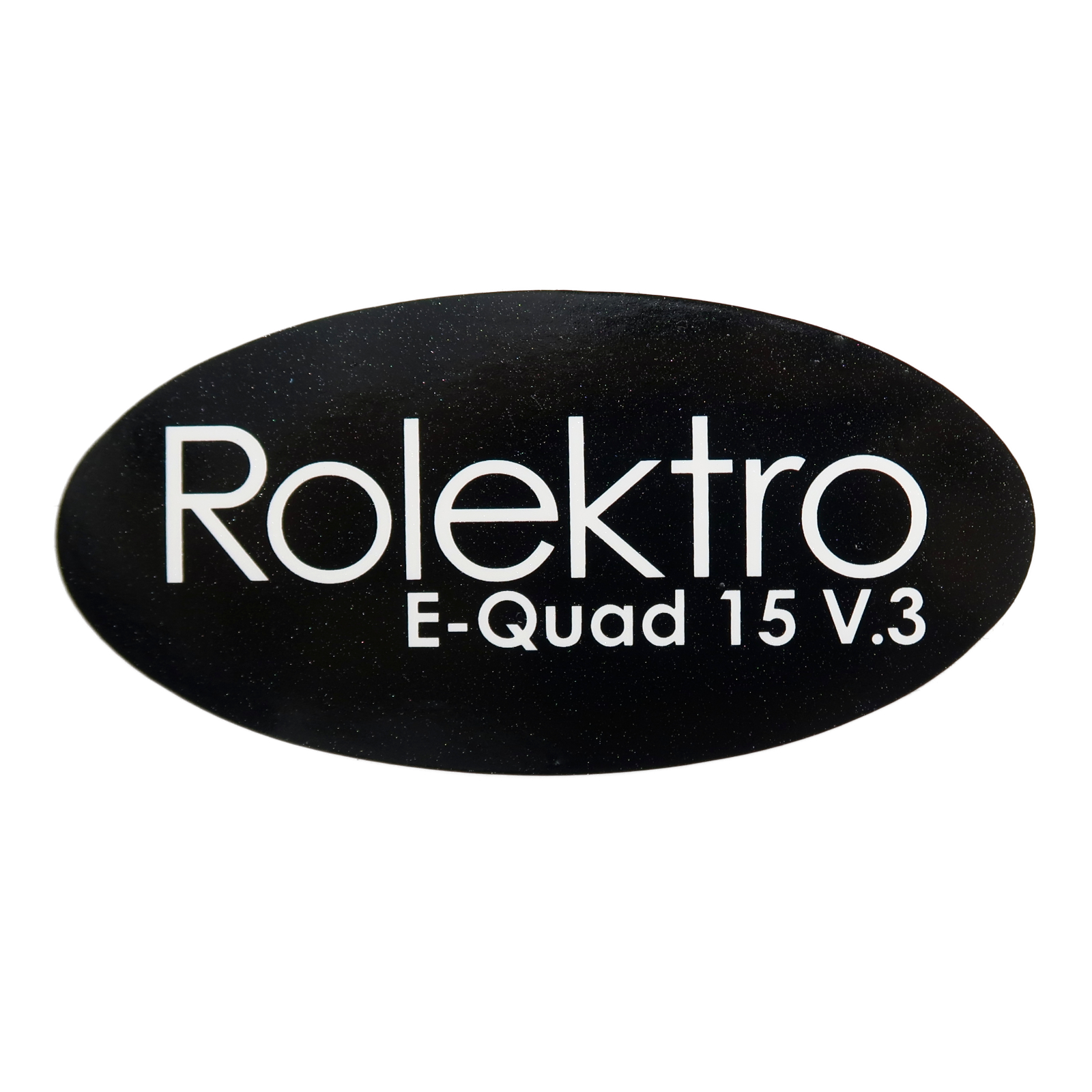 Quad15V3/R31 - Aufkleber Frontschürze "Rolektro E-Quad 15 V.3"