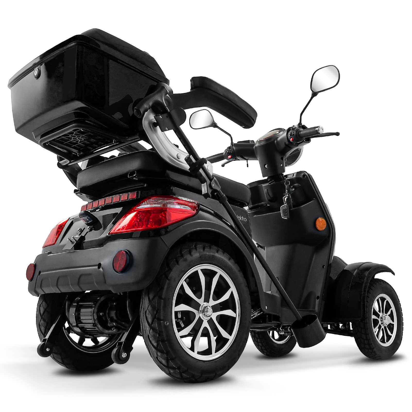 G2, Rolektro E-Quad 25 V.3 Lithium, Schwarz, 25 km/h