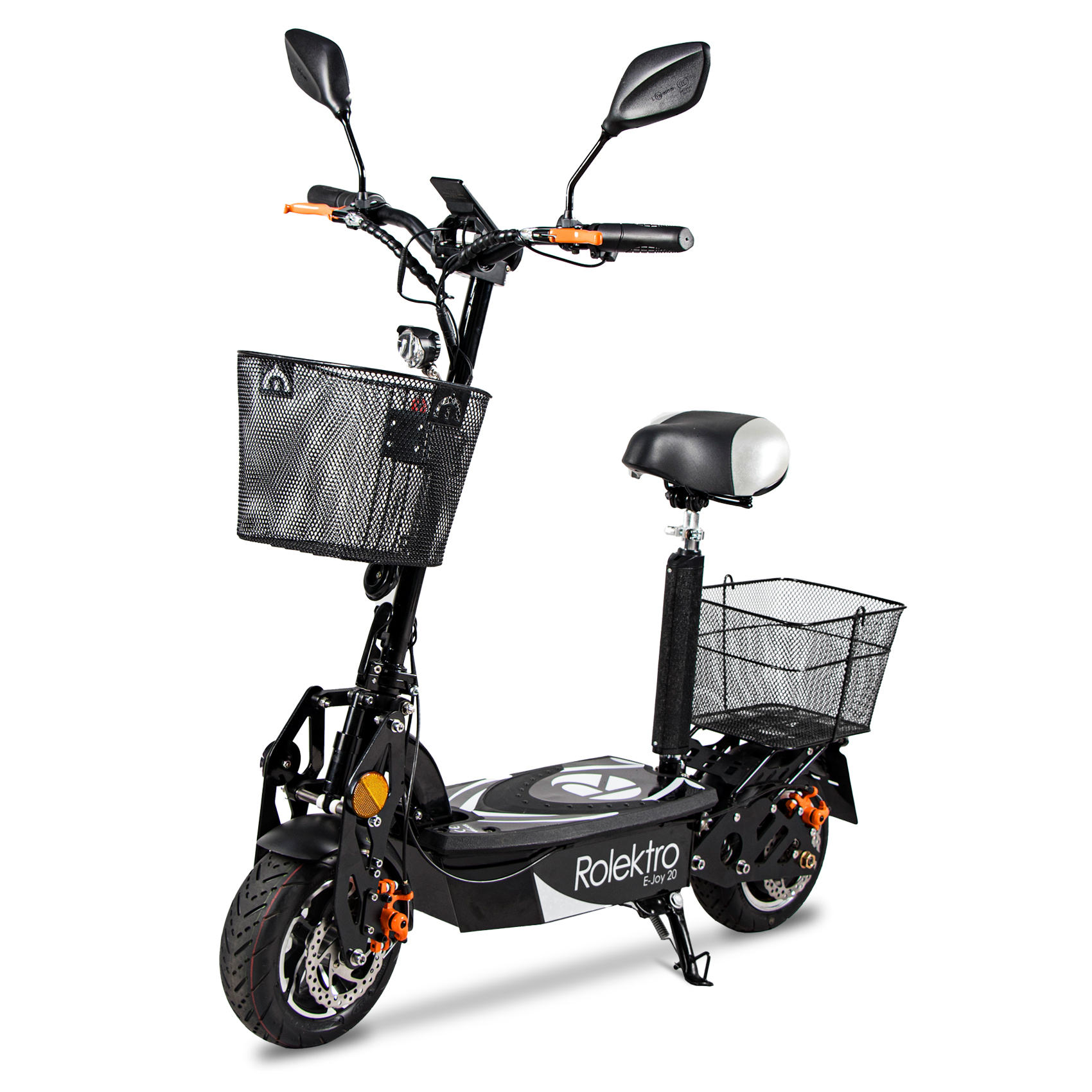 G2, Rolektro E-Joy 20 Lead-Gel, Black, 20 km/h