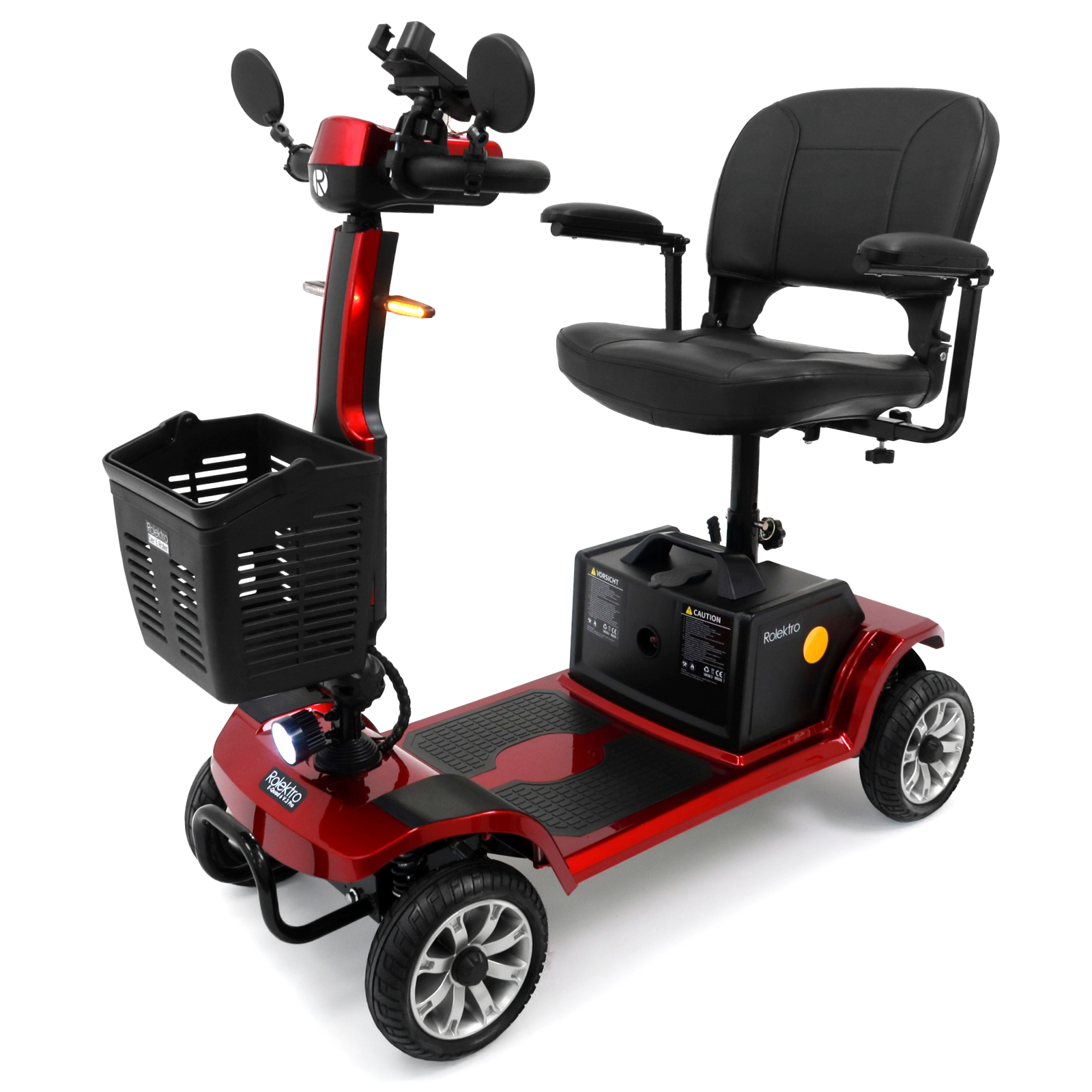 Rolektro E-Quad 6 V.3 Pro, Lithium, Rot, 6 km/h