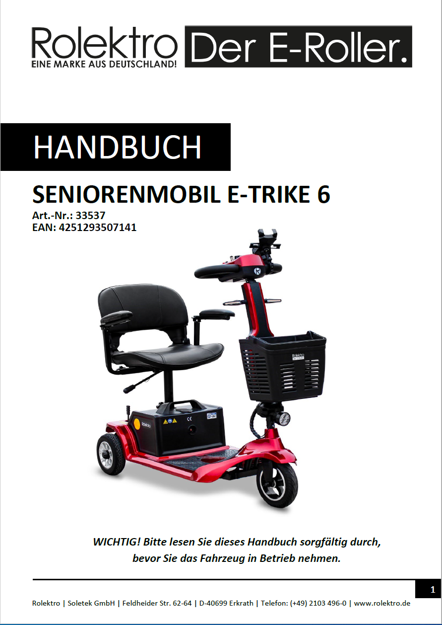 Trike6 - Handbuch