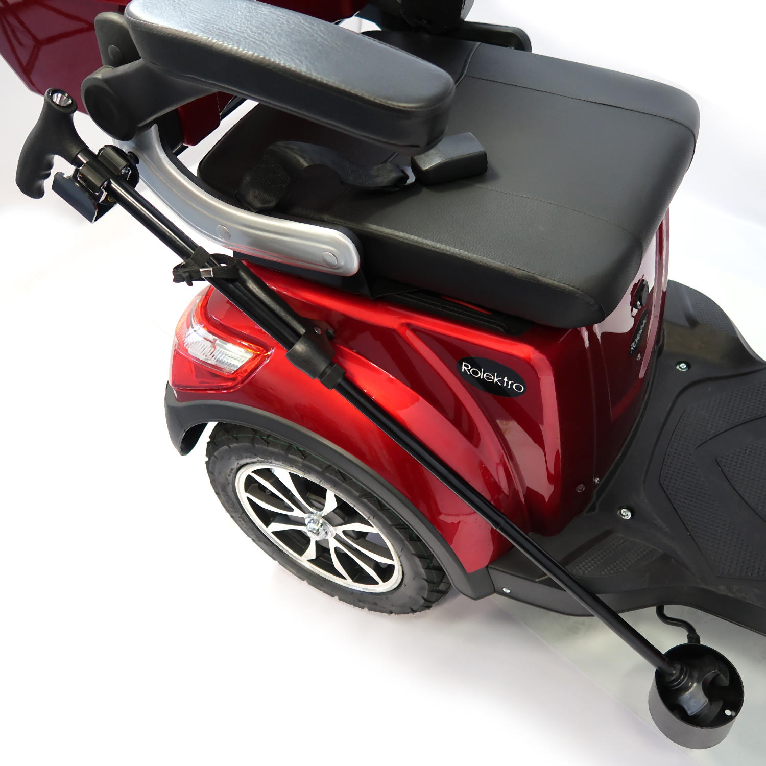 Rolektro, Stockhalterung für alle E-Trike/E-Quad Modelle, beidseitig anbringbar Rolektro, Stockhalterung für alle E-Trike/E-Quad Modelle, beidseitig anbringbar