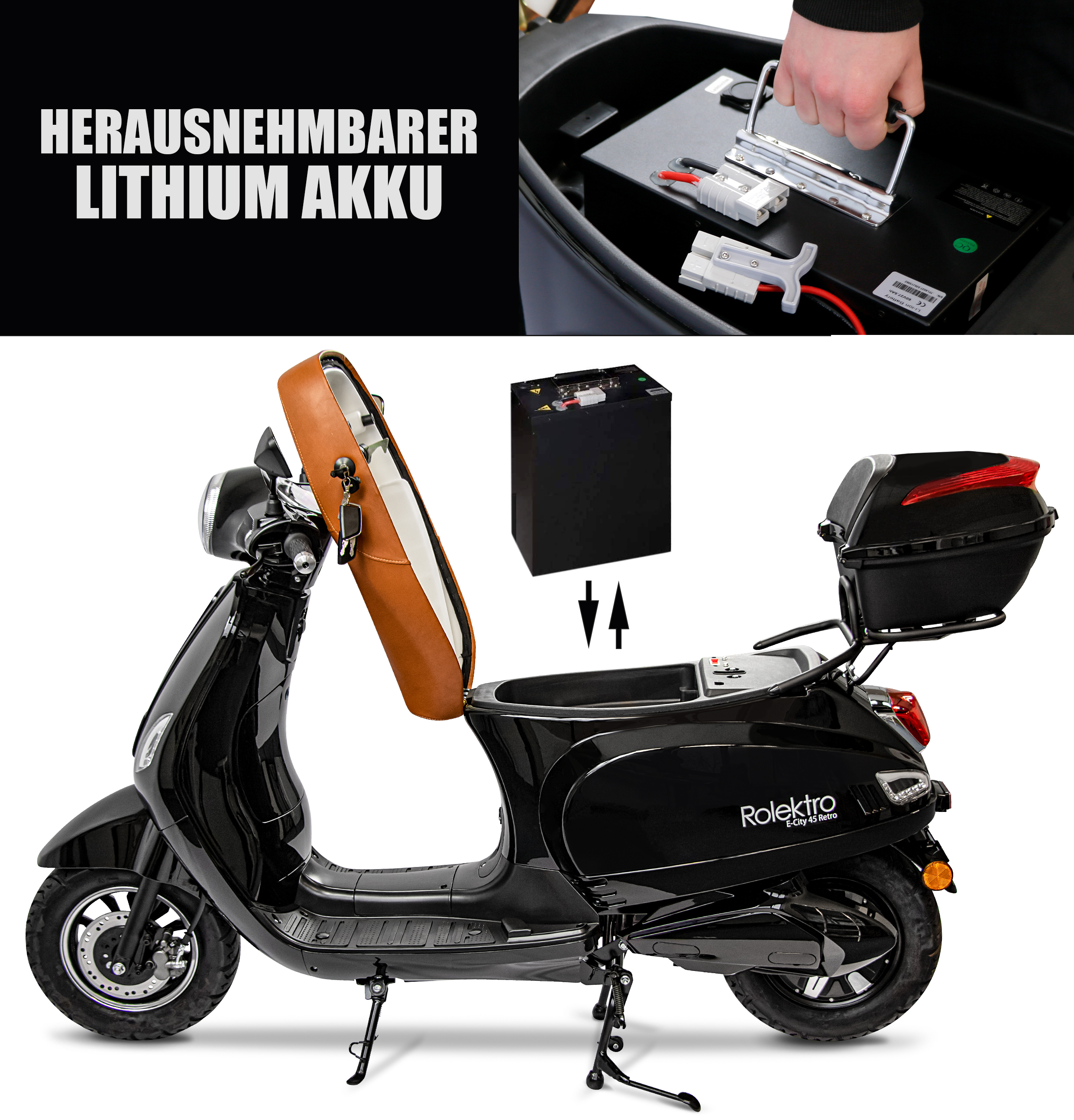 Retro45 - Akku Lithium, 60V-27.5Ah Retro45 - Akku Lithium, 60V-27.5Ah