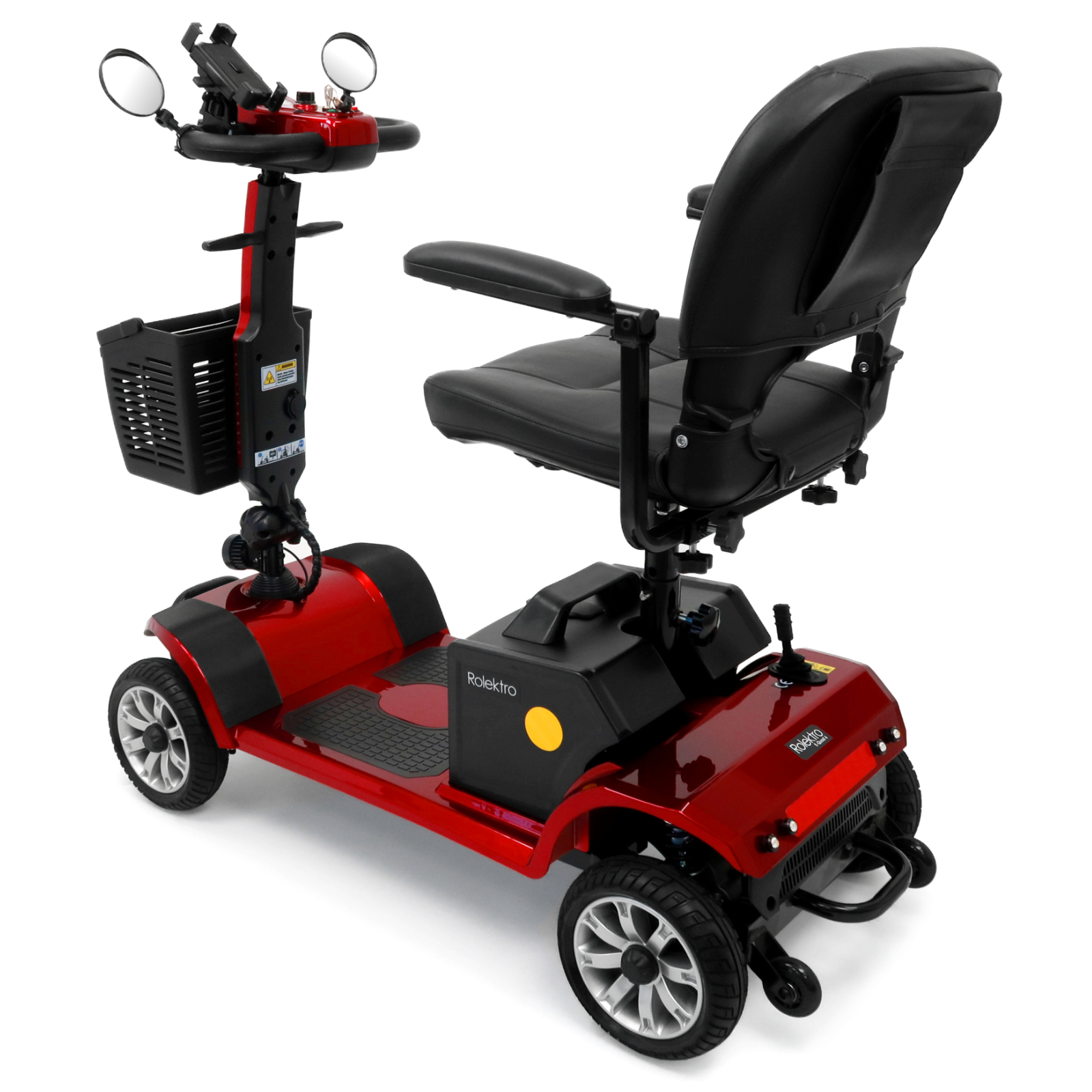Rolektro E-Quad 6 V.2 Pro, Blei-Gel, Rot, 6 km/h 