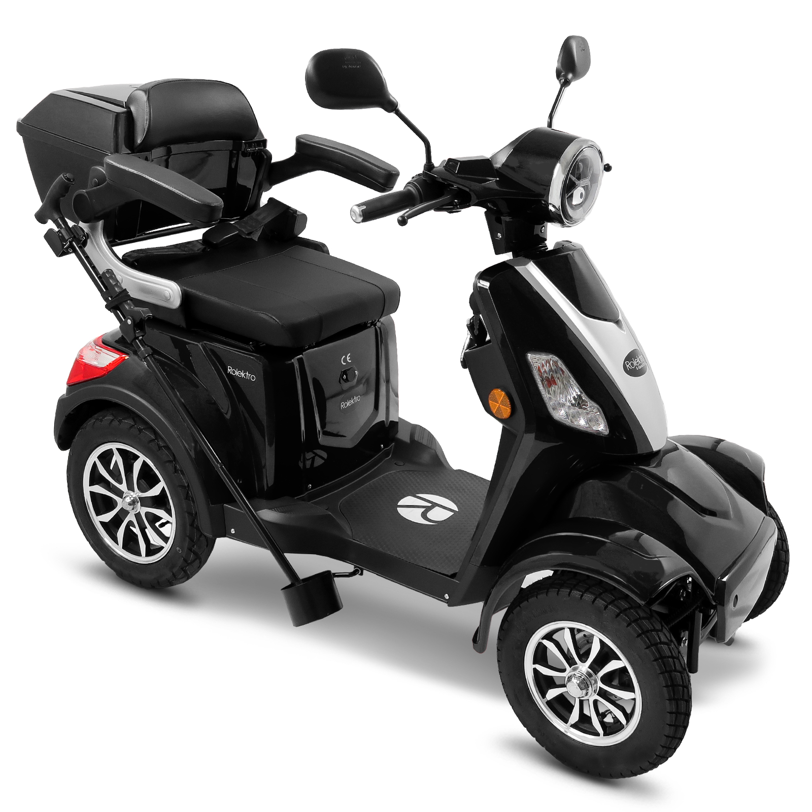 G2, Rolektro E-Quad 25 V.3 Lithium, Schwarz, 25 km/h