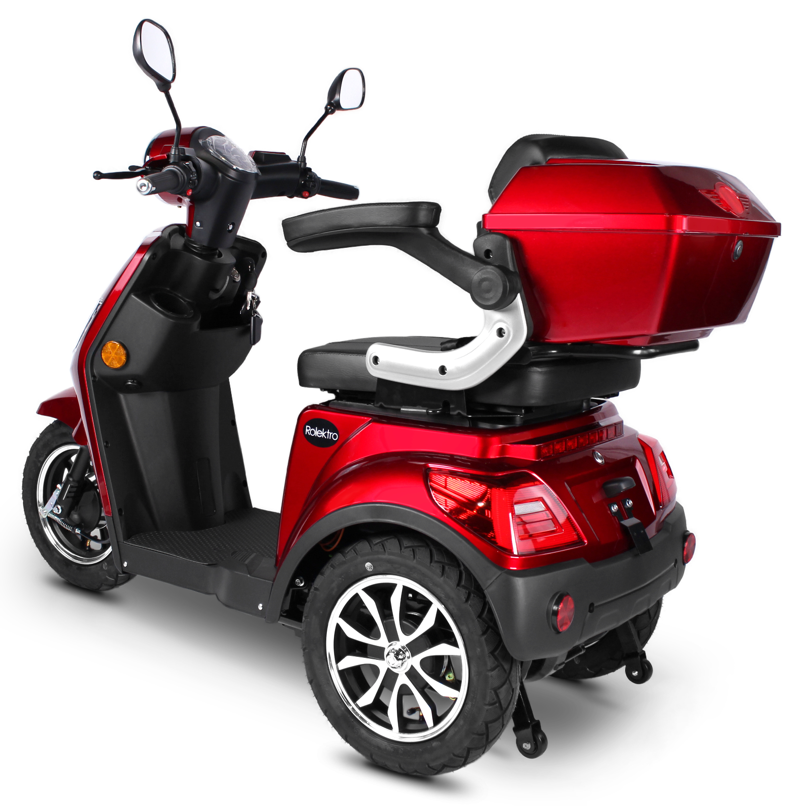 Rolektro, E-Trike 15 V.2 R31, red, 60V-20Ah lead-acid batteries, 1000 watts