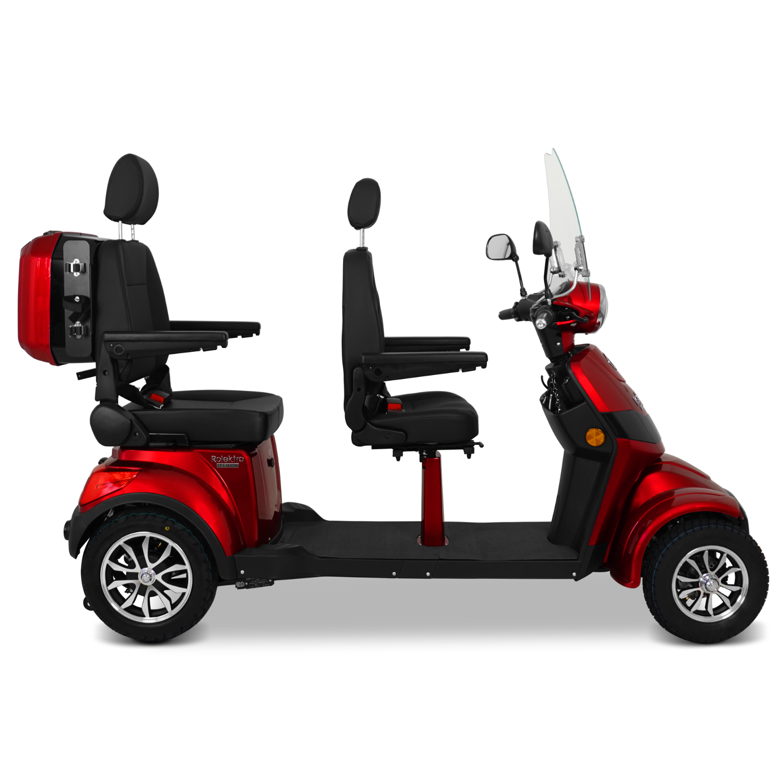 Rolektro E-Quad 25 V.3 Duo Premium, Lithium, Red, 25 km/h