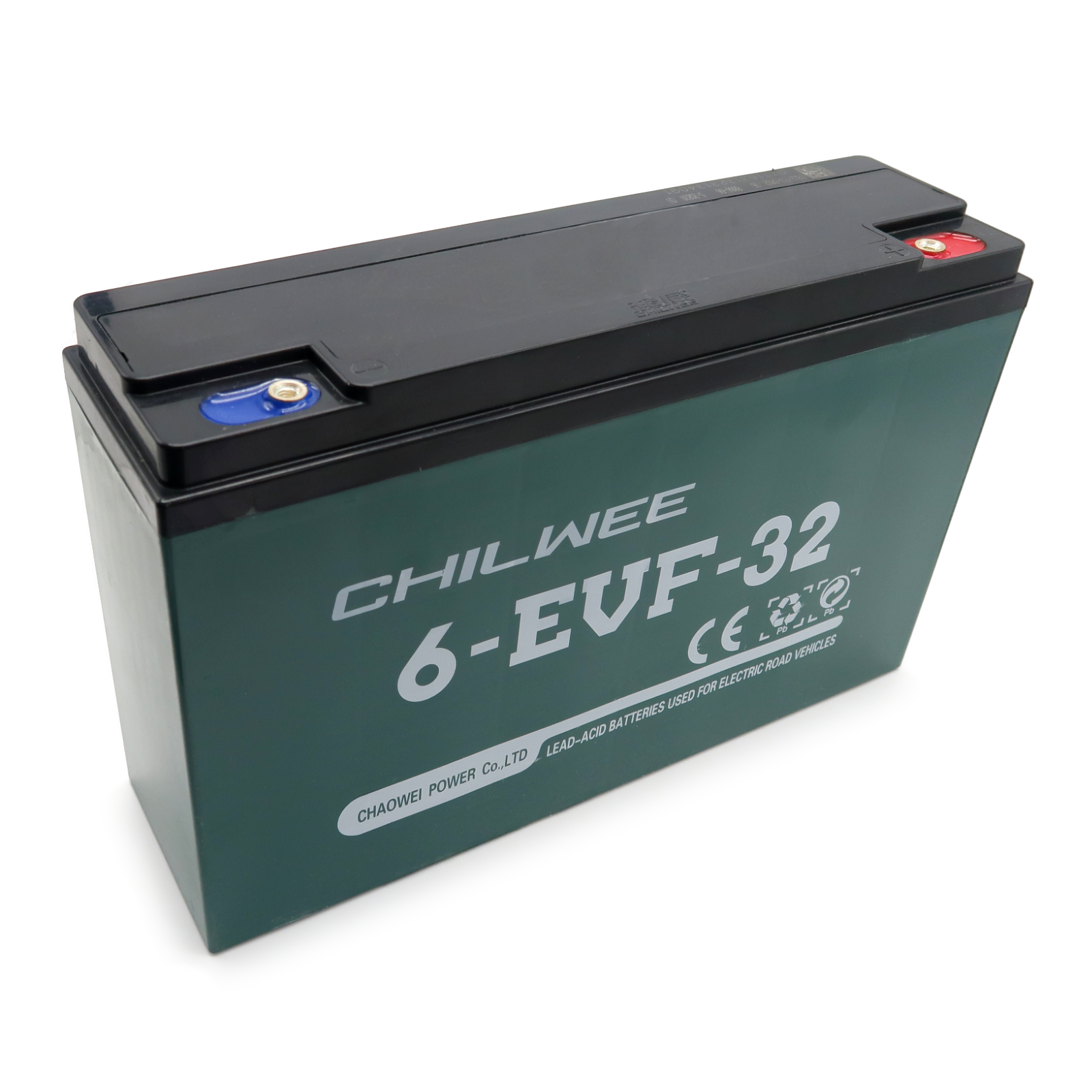 Carrier25V2 - Akku Bleigel, 12V-32Ah, Akku Einzel, Chilwee / 3HR